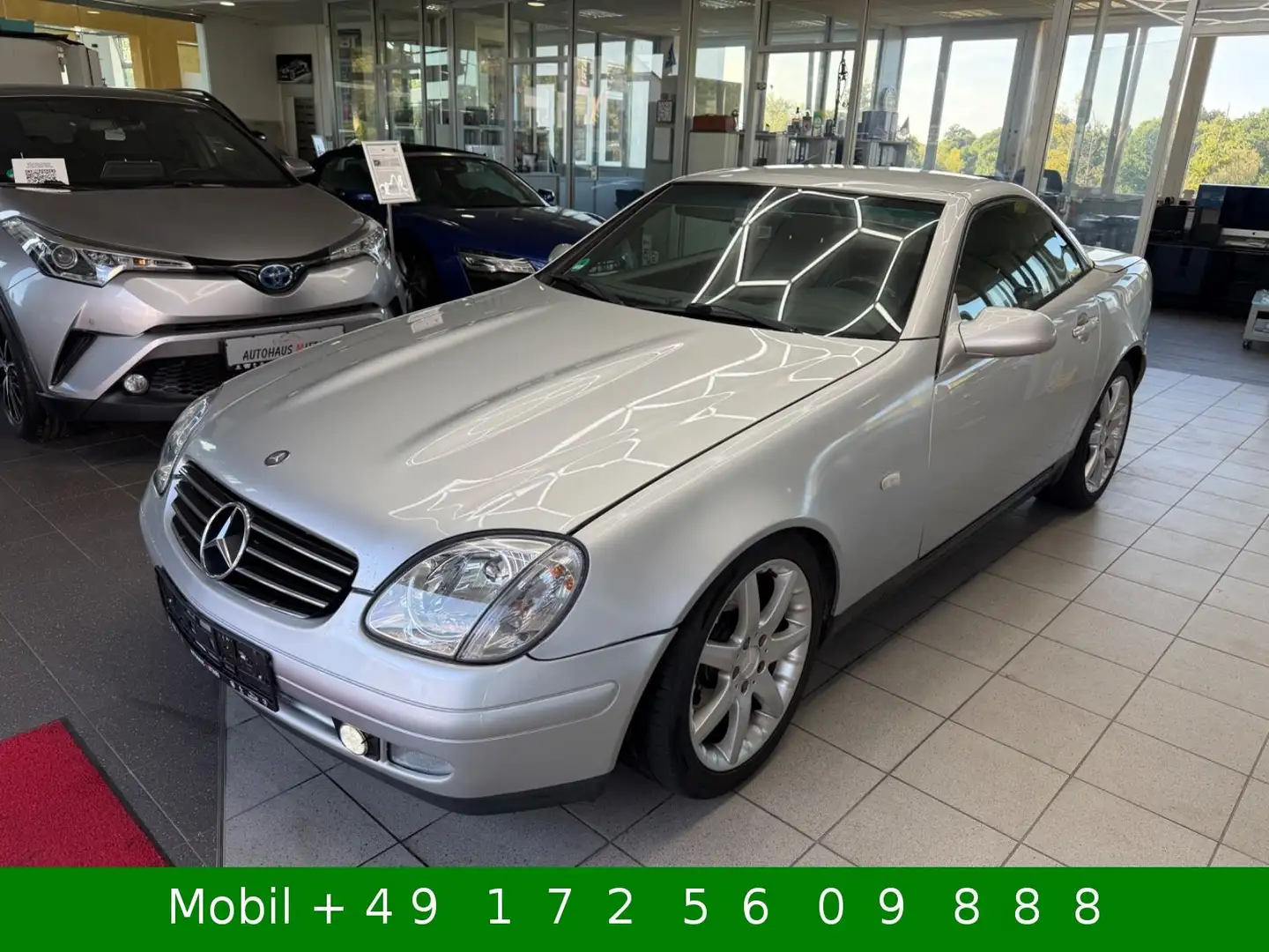Mercedes-Benz SLK 230 K AMG Styl Leder Klima Sitzh. LM Kamera Silber - 1