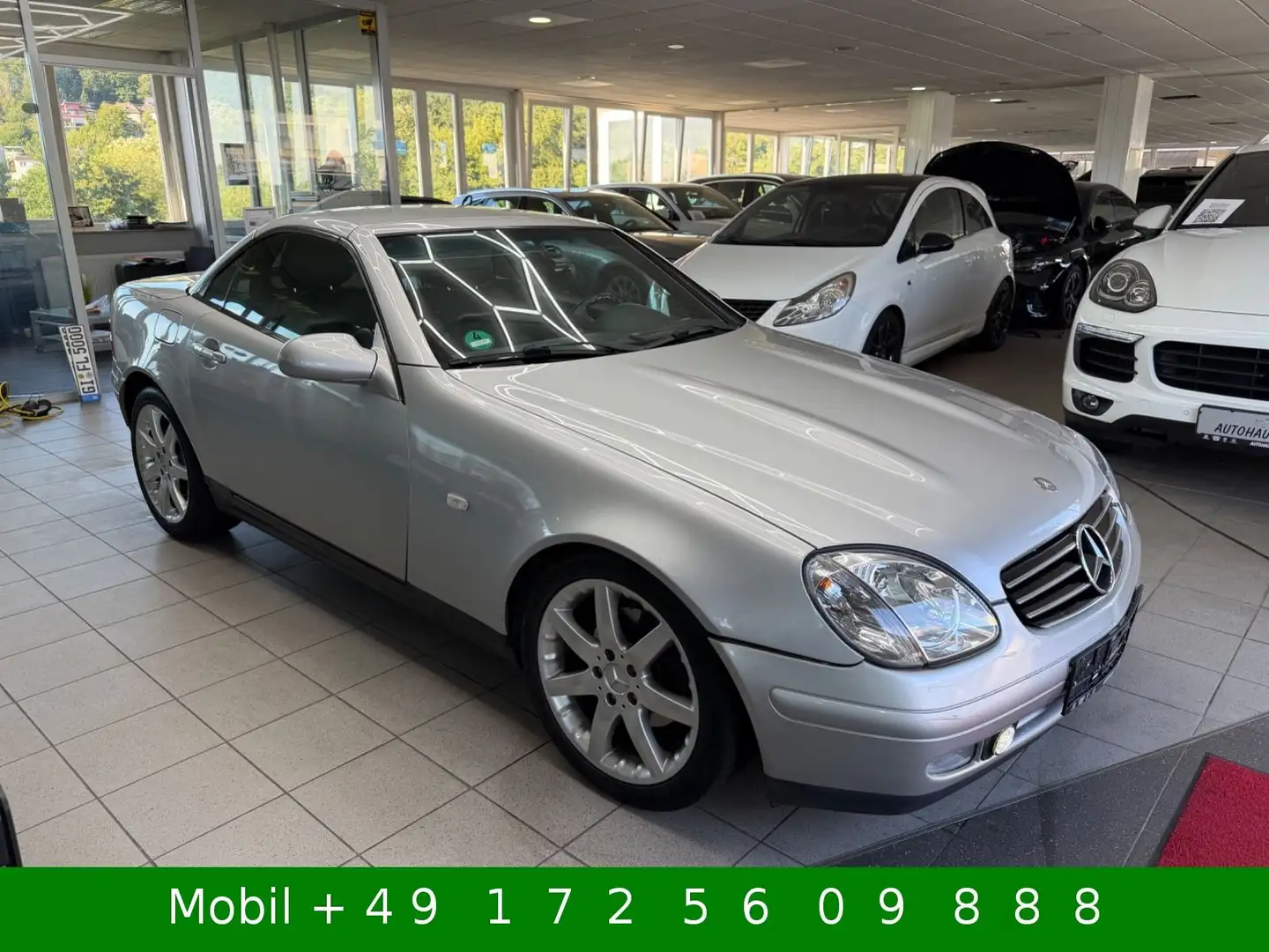 Mercedes-Benz SLK 230 K AMG Styl Leder Klima Sitzh. LM Kamera Silber - 2