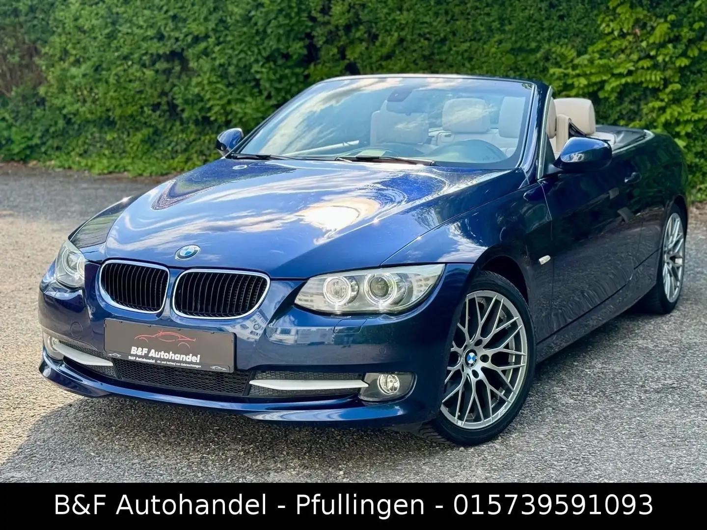 BMW 320 d Cabrio Facelfit Keyless|Navi| Memory Bleu - 2