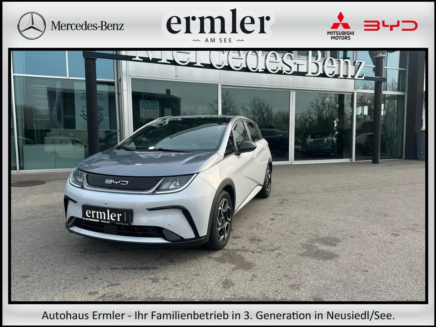 BYD Dolphin Design Vorführwagen AKTION * Probefahrten Weiß - 1