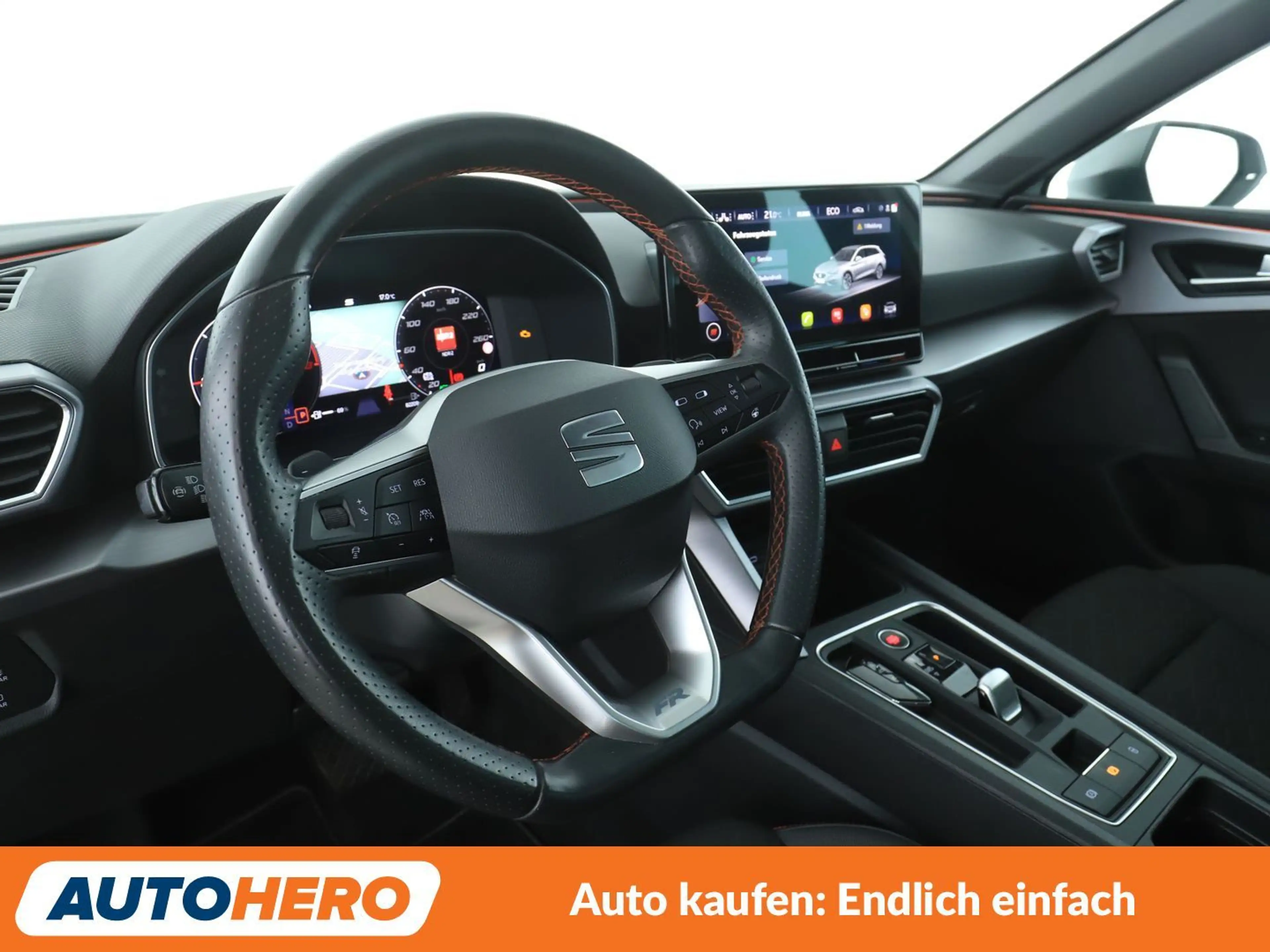 SEAT Leon e-Hybrid 1.4 TSI e-HYBRID FR Aut.*NAVI*LED*ACC* — photo 11