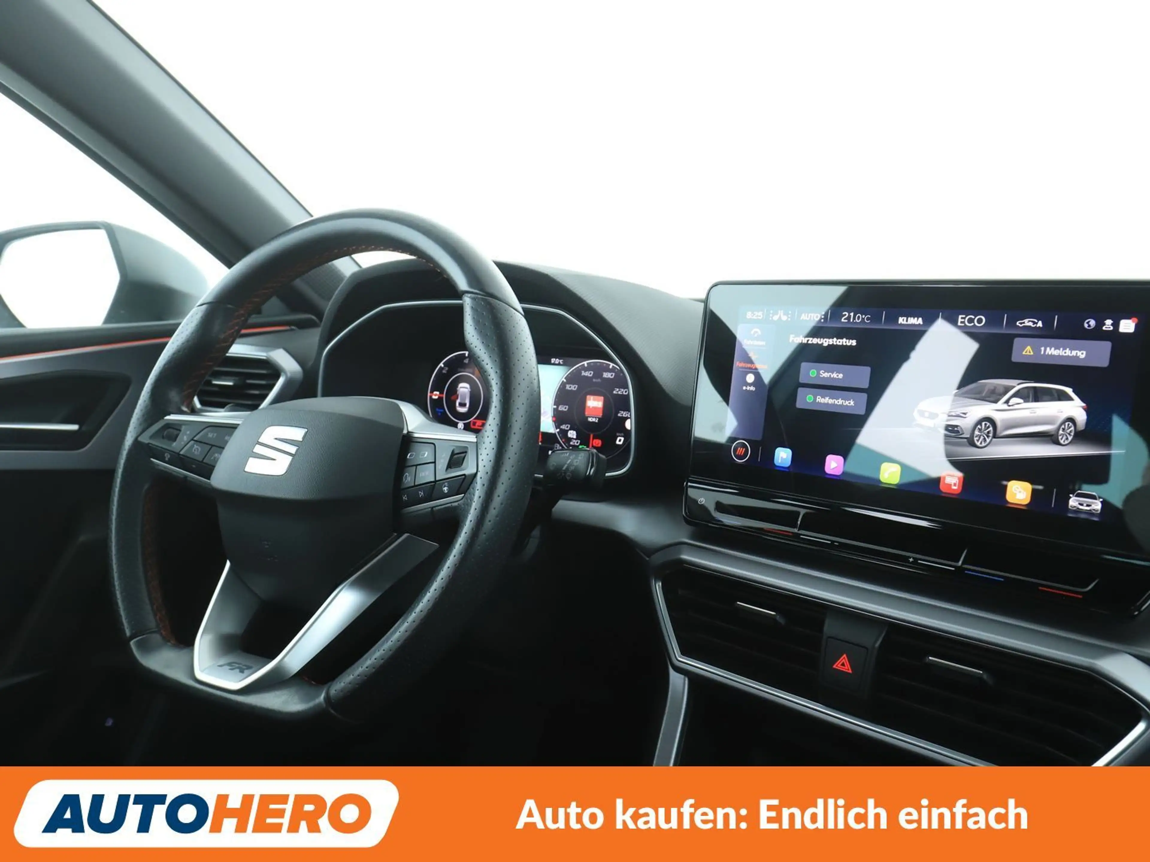 SEAT Leon e-Hybrid 1.4 TSI e-HYBRID FR Aut.*NAVI*LED*ACC* — photo 13