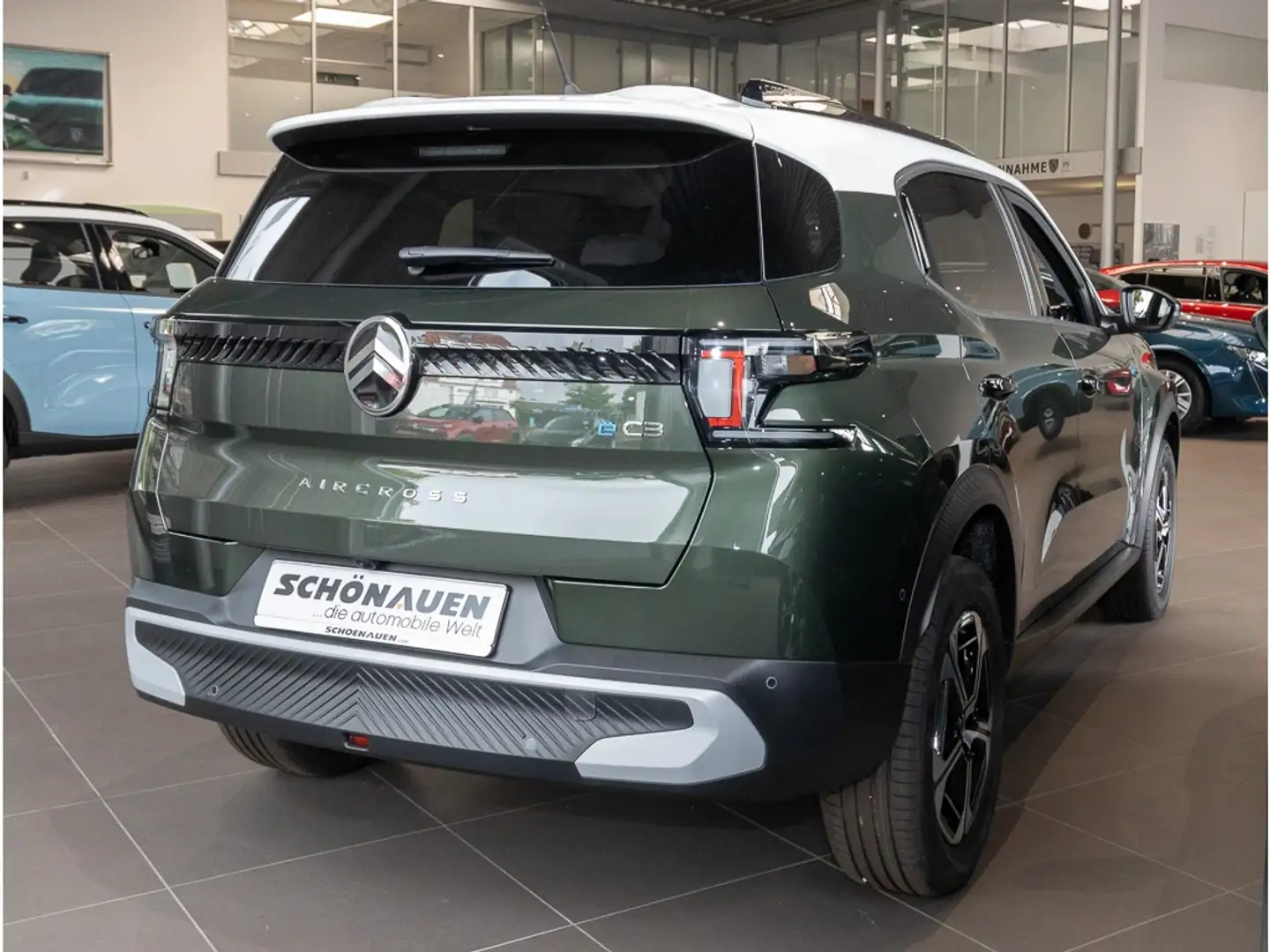 Citroen C3 Aircross e-C3 Elektromotor 113 HUD LED Apple CarPlay Androi Grün - 2