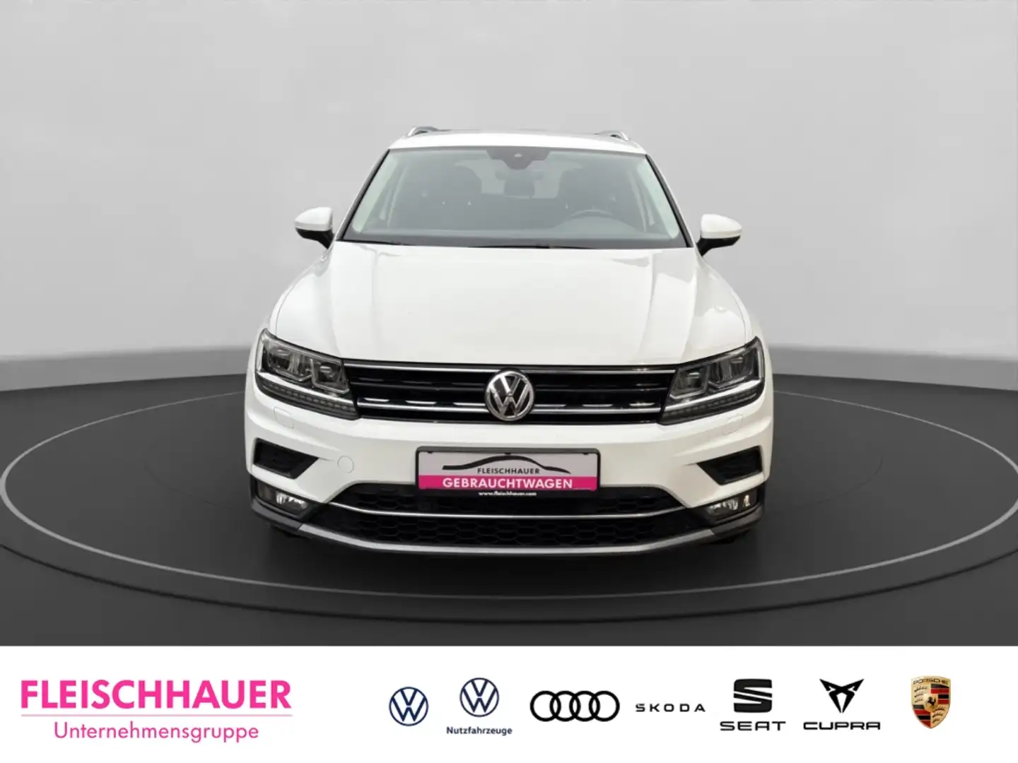 Volkswagen Tiguan 2.0 TSI Highline 4Motion AHK Standheizung Weiß - 2