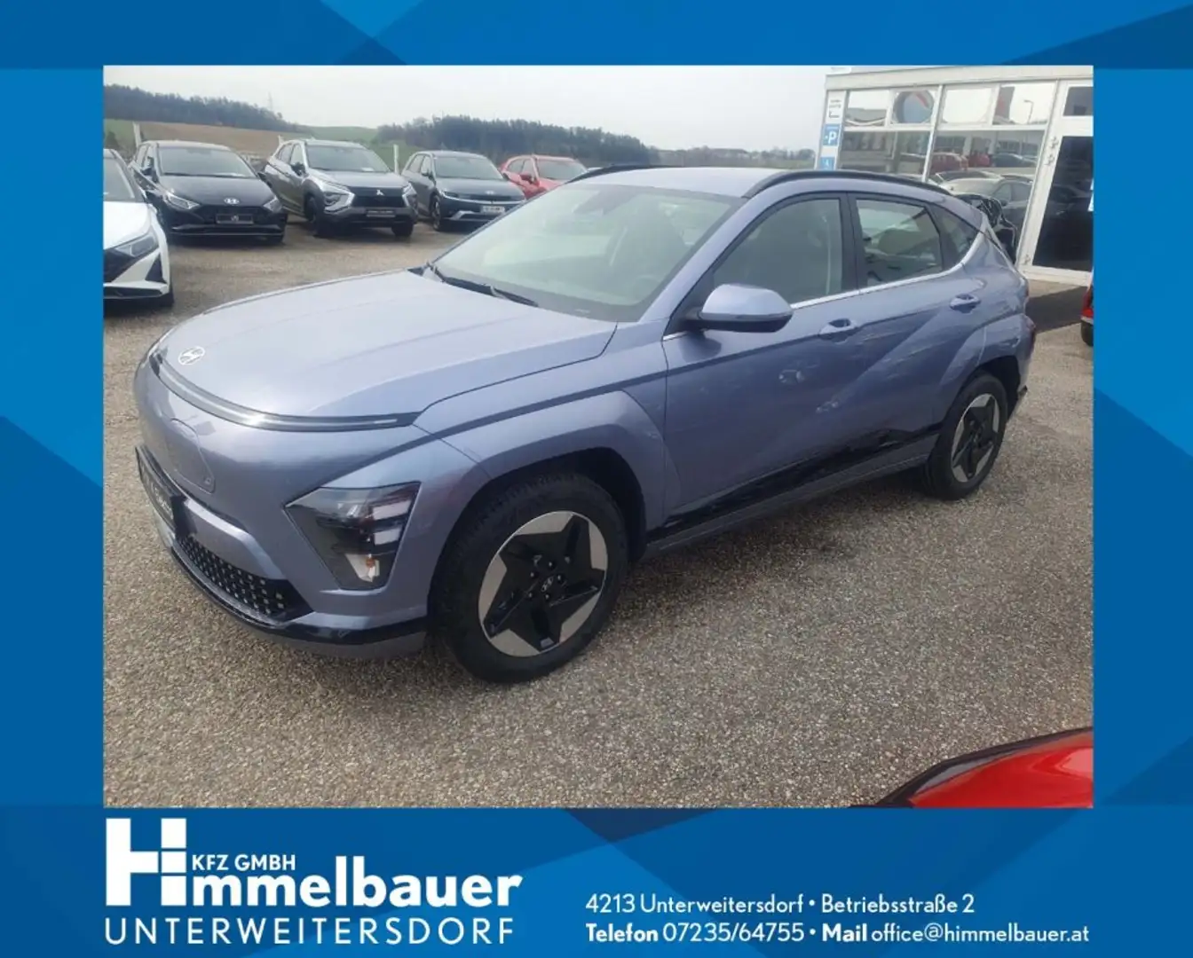 Hyundai KONA EV (SX2) GO 64,8 kWh k6eg2-PP1-OO5 Blau - 1