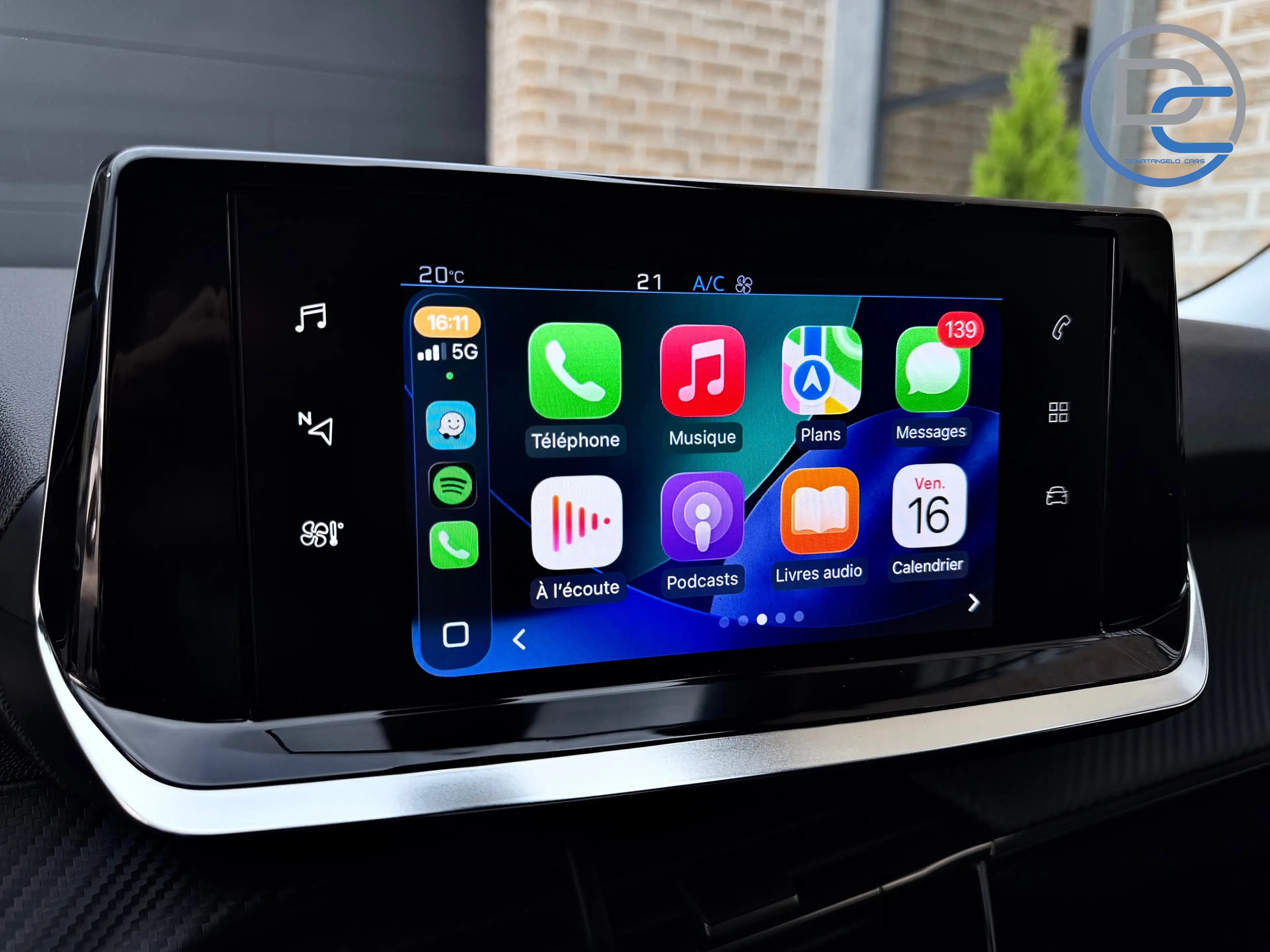 Peugeot 2008 2008 1.2 130CV EURO6d XÉNONS CUIR GPS APPLE CARPLAY — photo 14