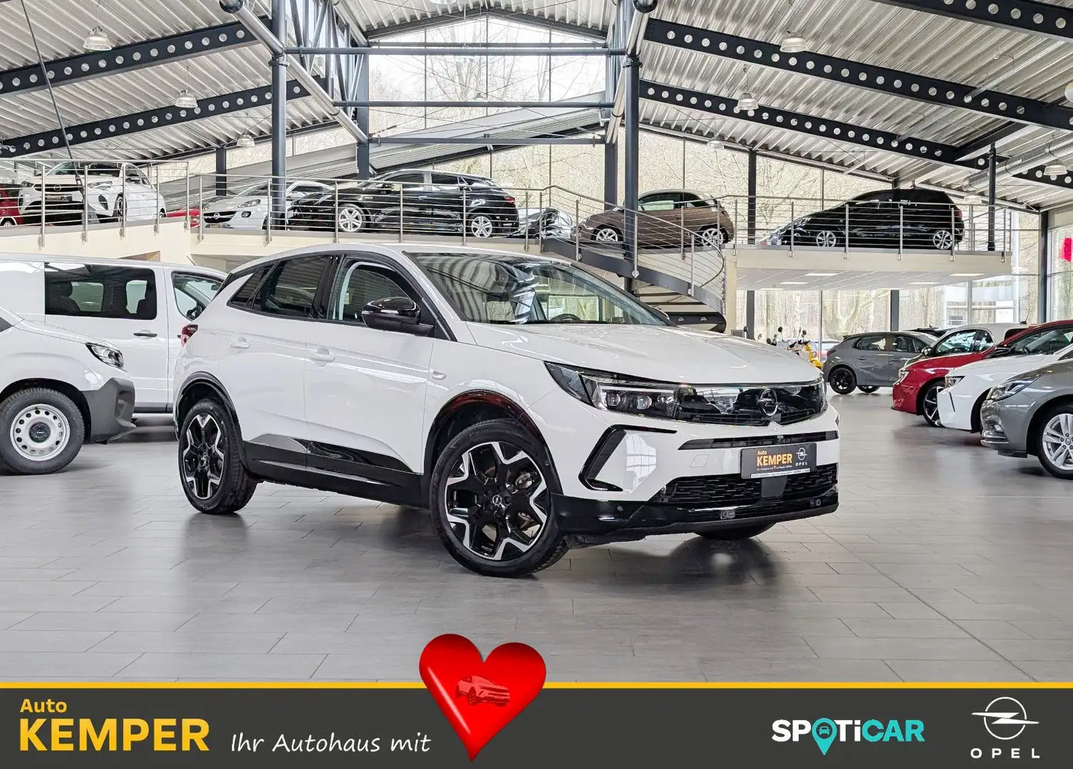 Opel Grandland X Grandland 1.5 D GS Autom. *LED*Navi*Kamera* Weiß - 1