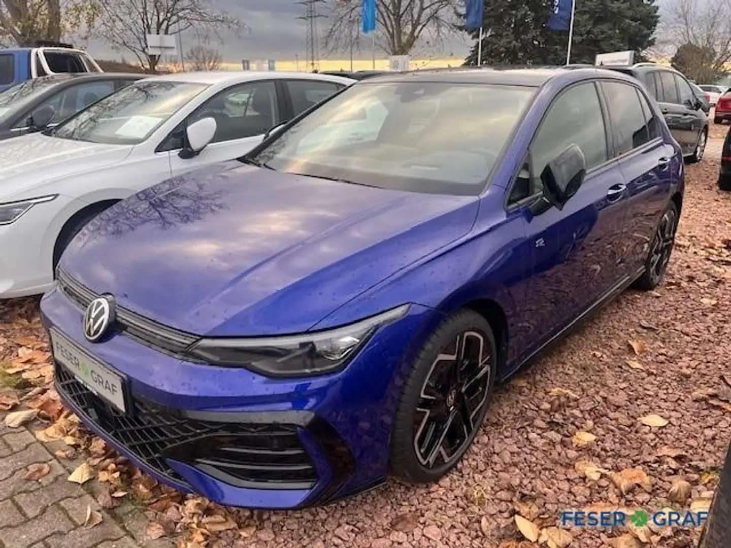 Volkswagen Golf VIII 1.5 eTSI R-Line DSG Matrix/ACC/HuD/Pano/SHZ Bleu - 2