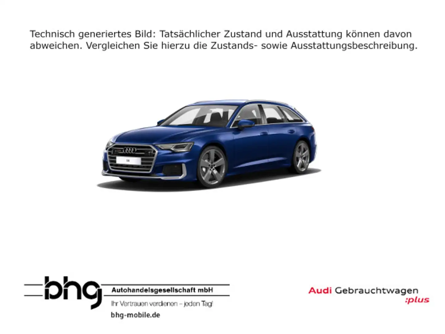 Audi S6 Avantq.TDI3.0 V6253 A8 Blauw - 1