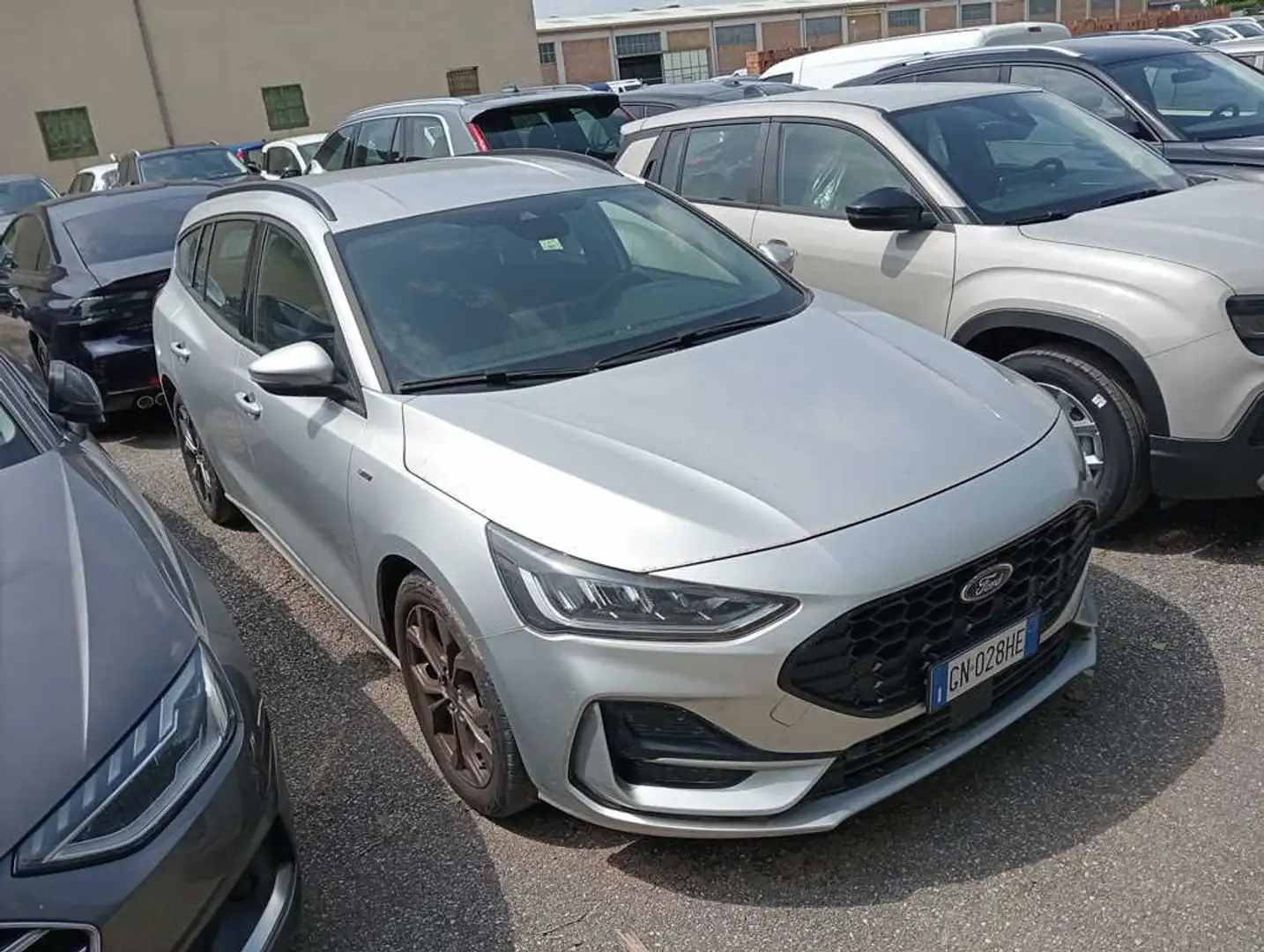 Ford Focus Focus SW 1.0 ecoboost h ST-Line X 125cv powershift Argento - 1