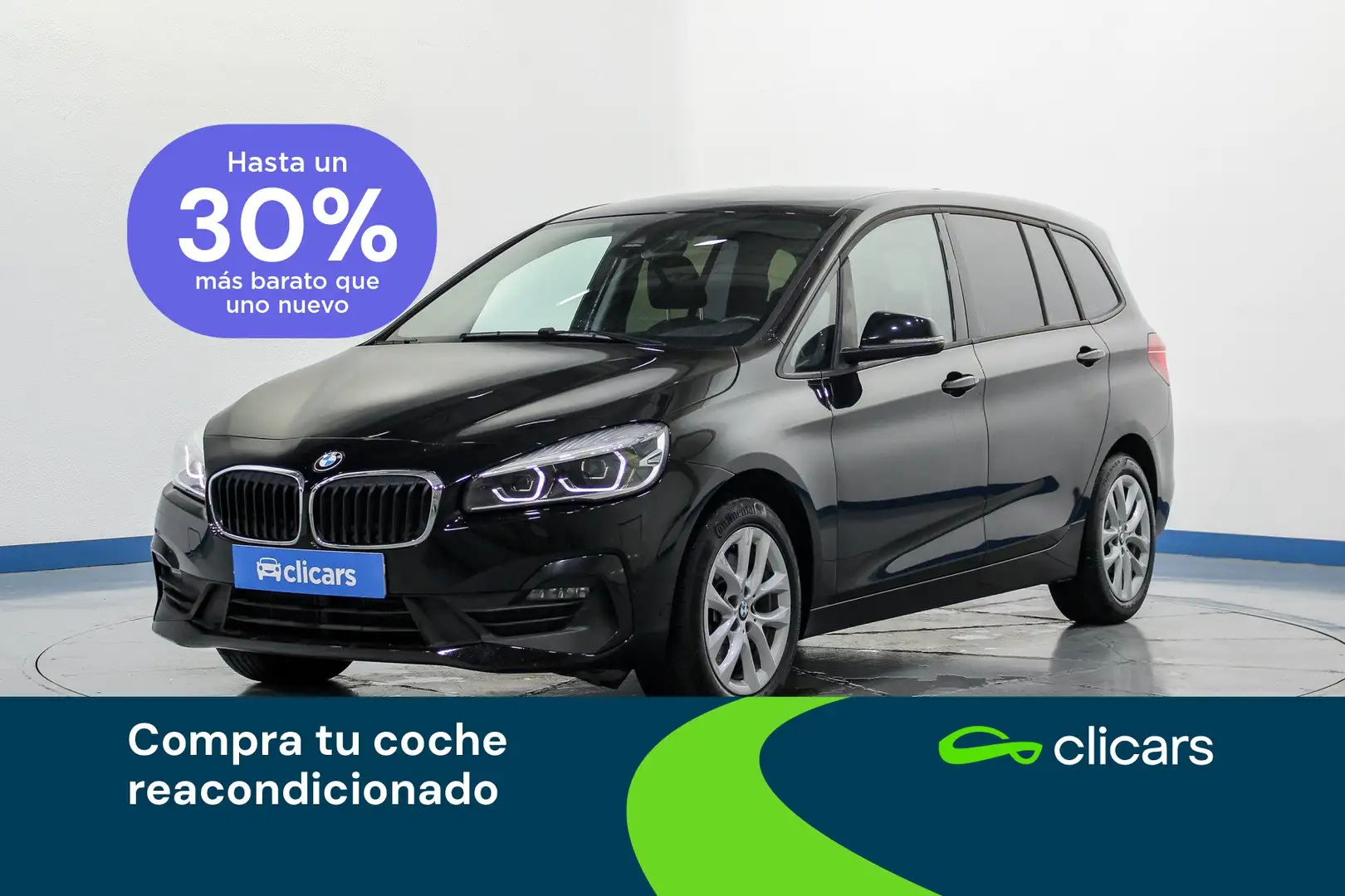 BMW 218 218d Gran Tourer Negro - 1