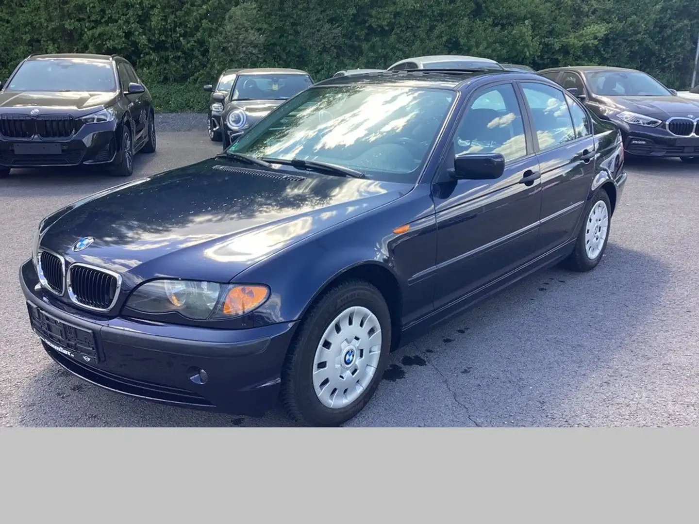 BMW 318 318i Bleu - 2