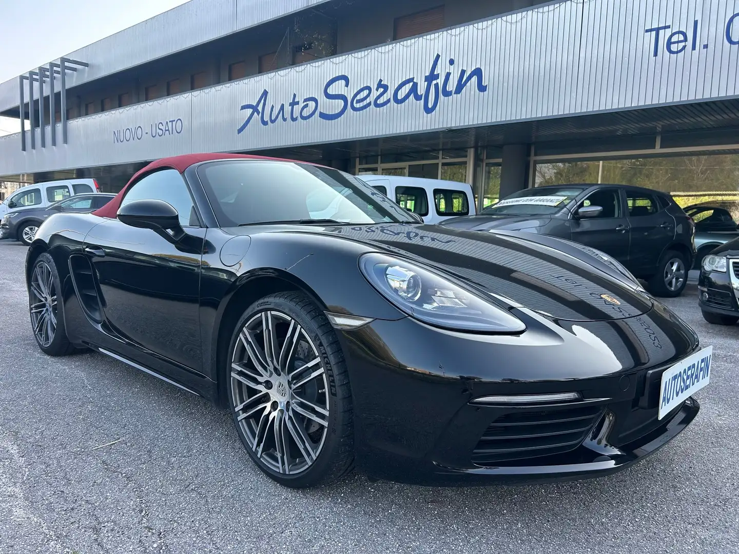 Porsche Boxster 718 2.0 T 300cv pdk   !!! COME NUOVA !!! Nero - 1