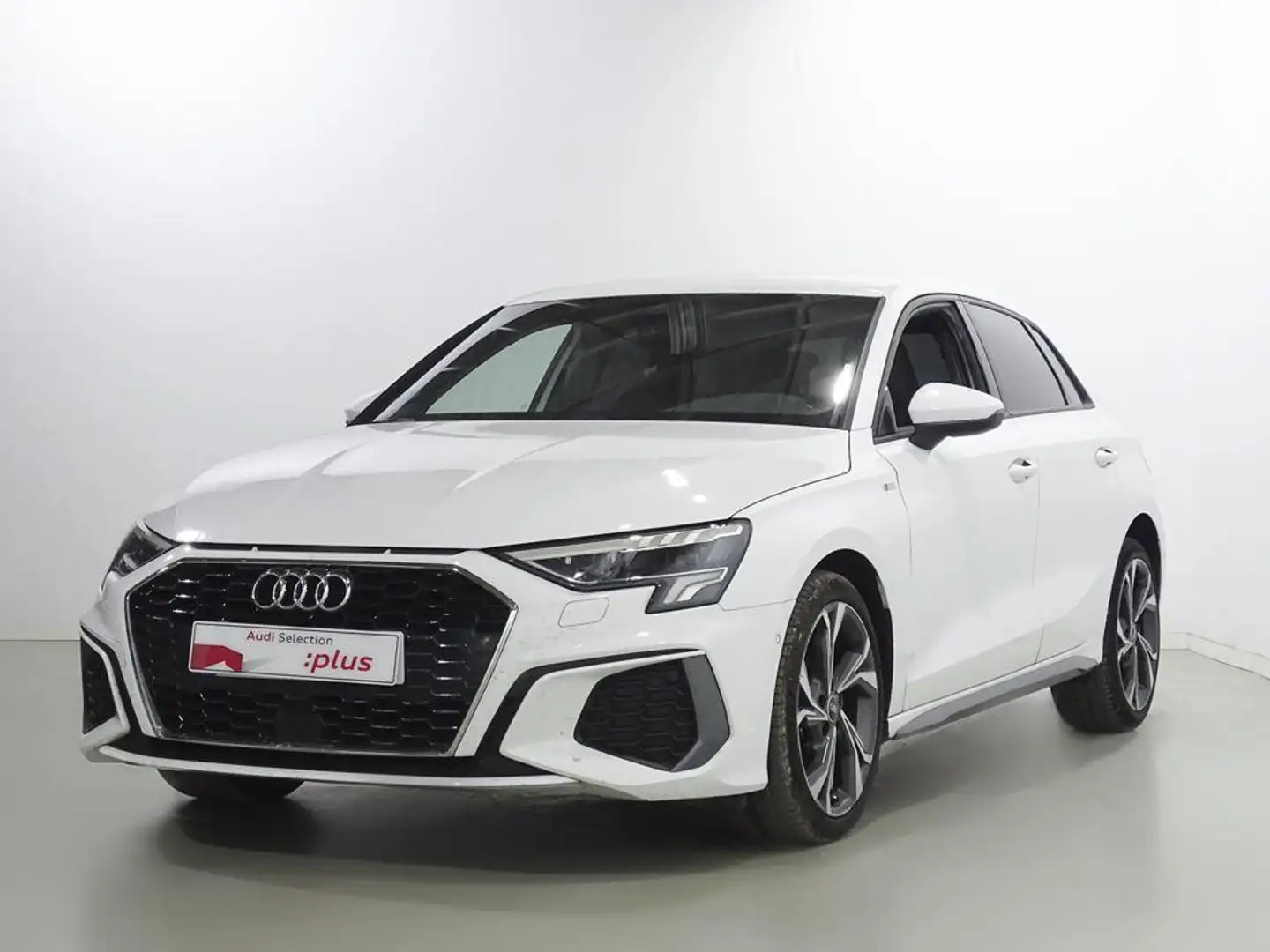 Audi A3 Sportback 30TDI S line S tronic Blanc - 1