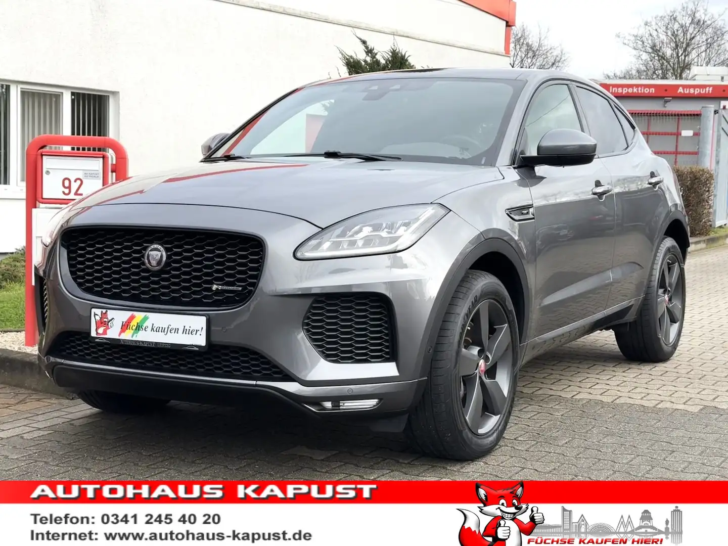 Jaguar E-Pace P250 R-Dynamic Black LED/Nav/VZE/Spur/ACC Grau - 1