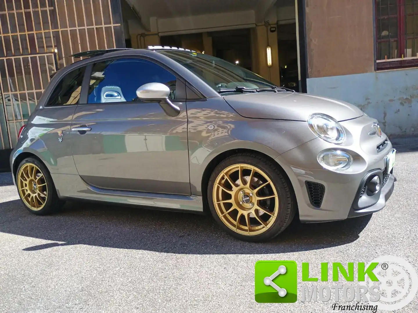 Abarth 595 1.4 Turbo T-Jet 165 CV Grigio - 2