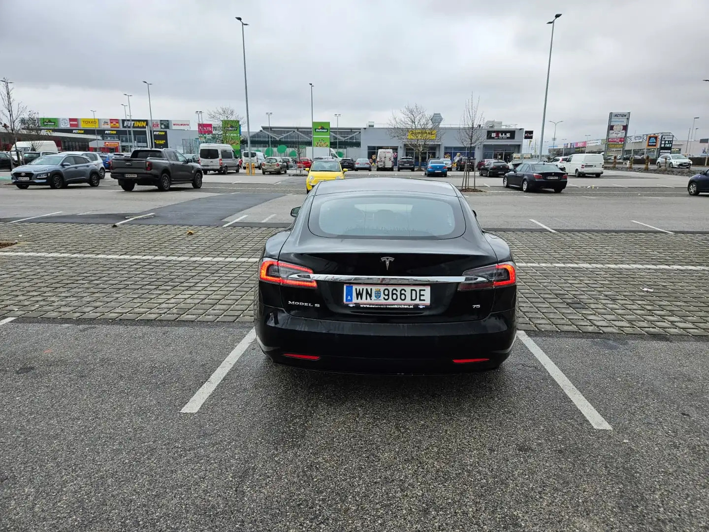 Tesla Model S Model S 75kWh (mit Batterie) Schwarz - 2
