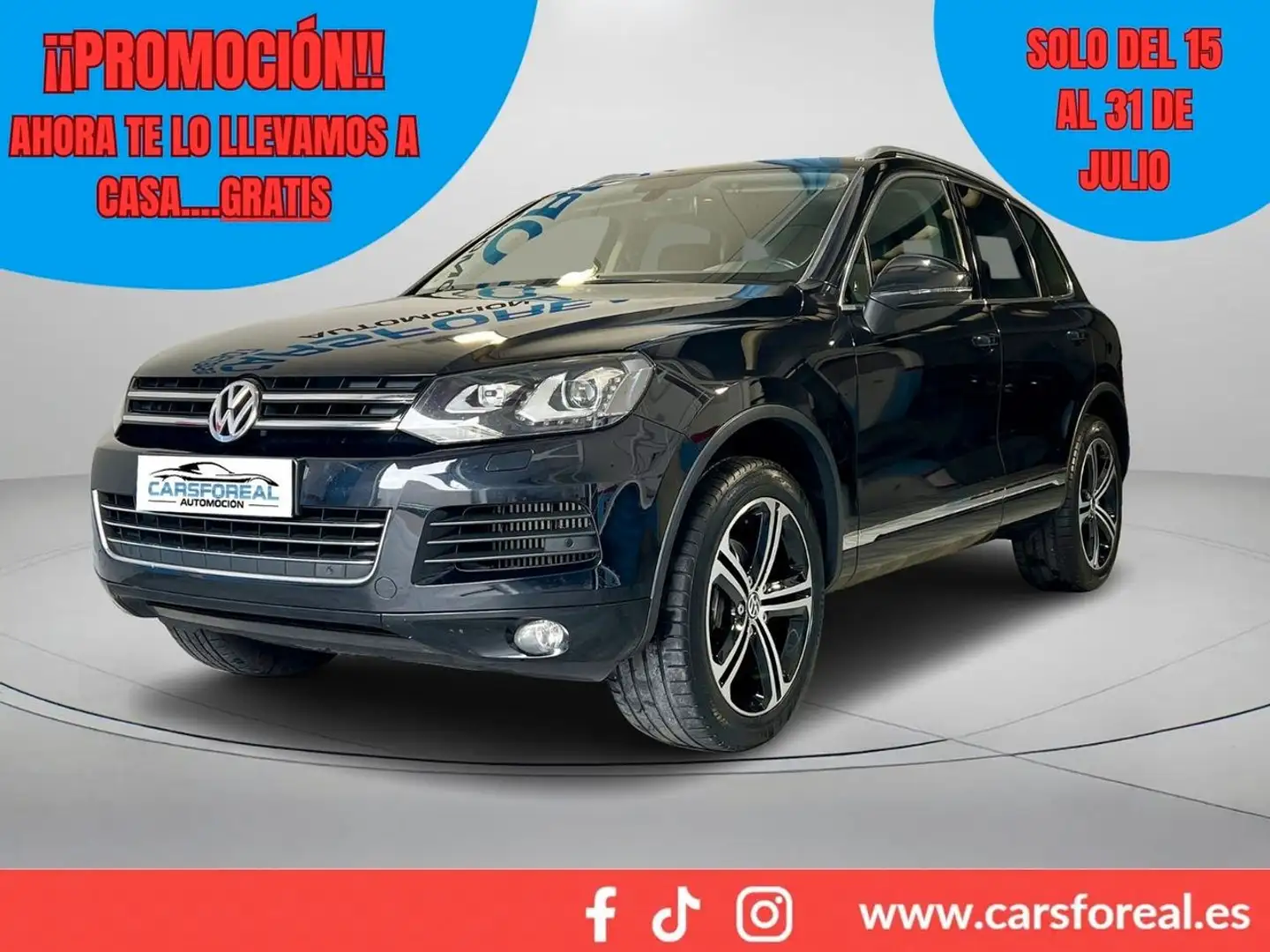 Volkswagen Touareg 3.0TDI V6 BMT TerrainTech 245 Tiptronic Negro - 1