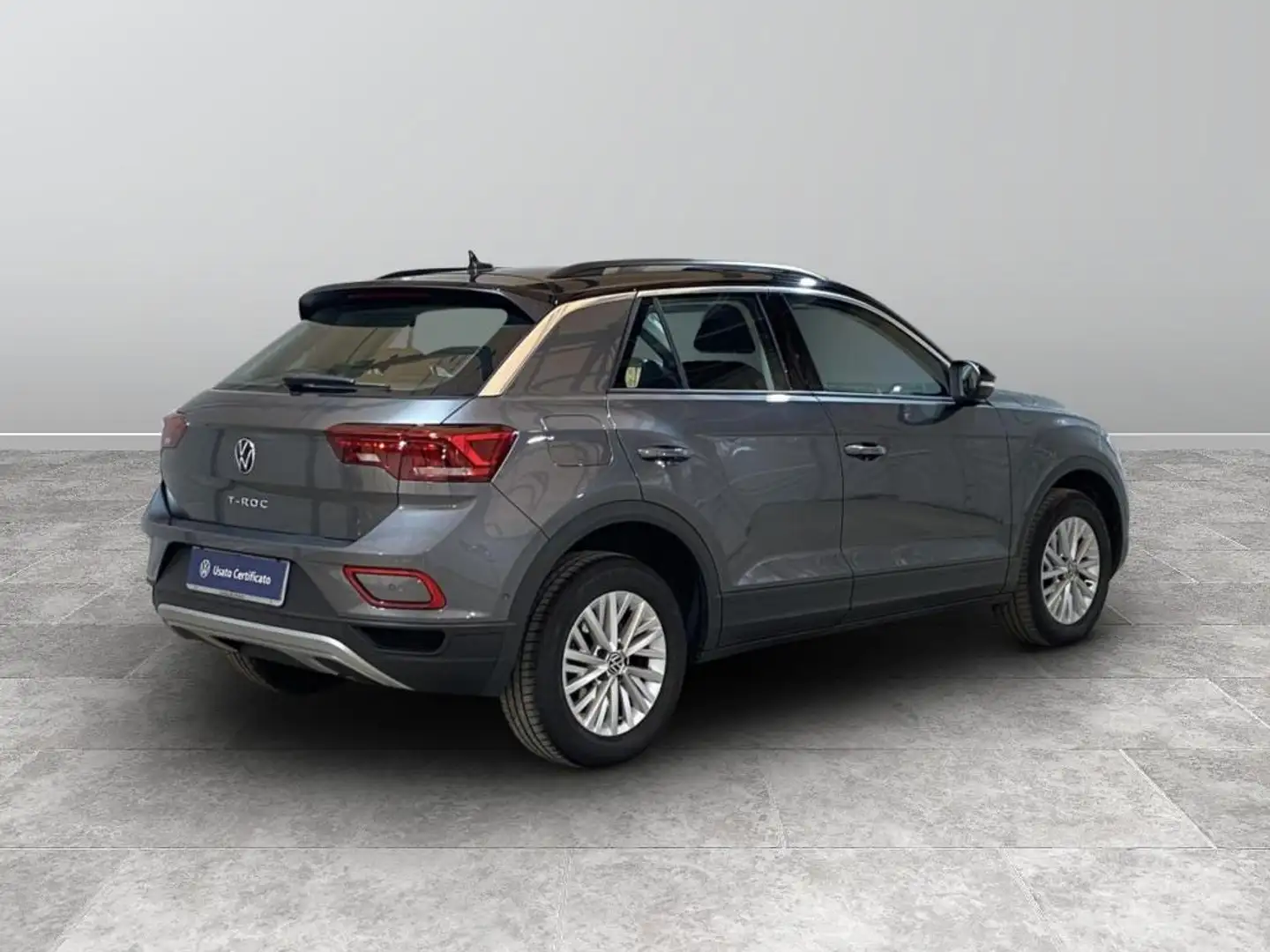 Volkswagen T-Roc 2.0 tdi scr Life 115cv Zwart - 2