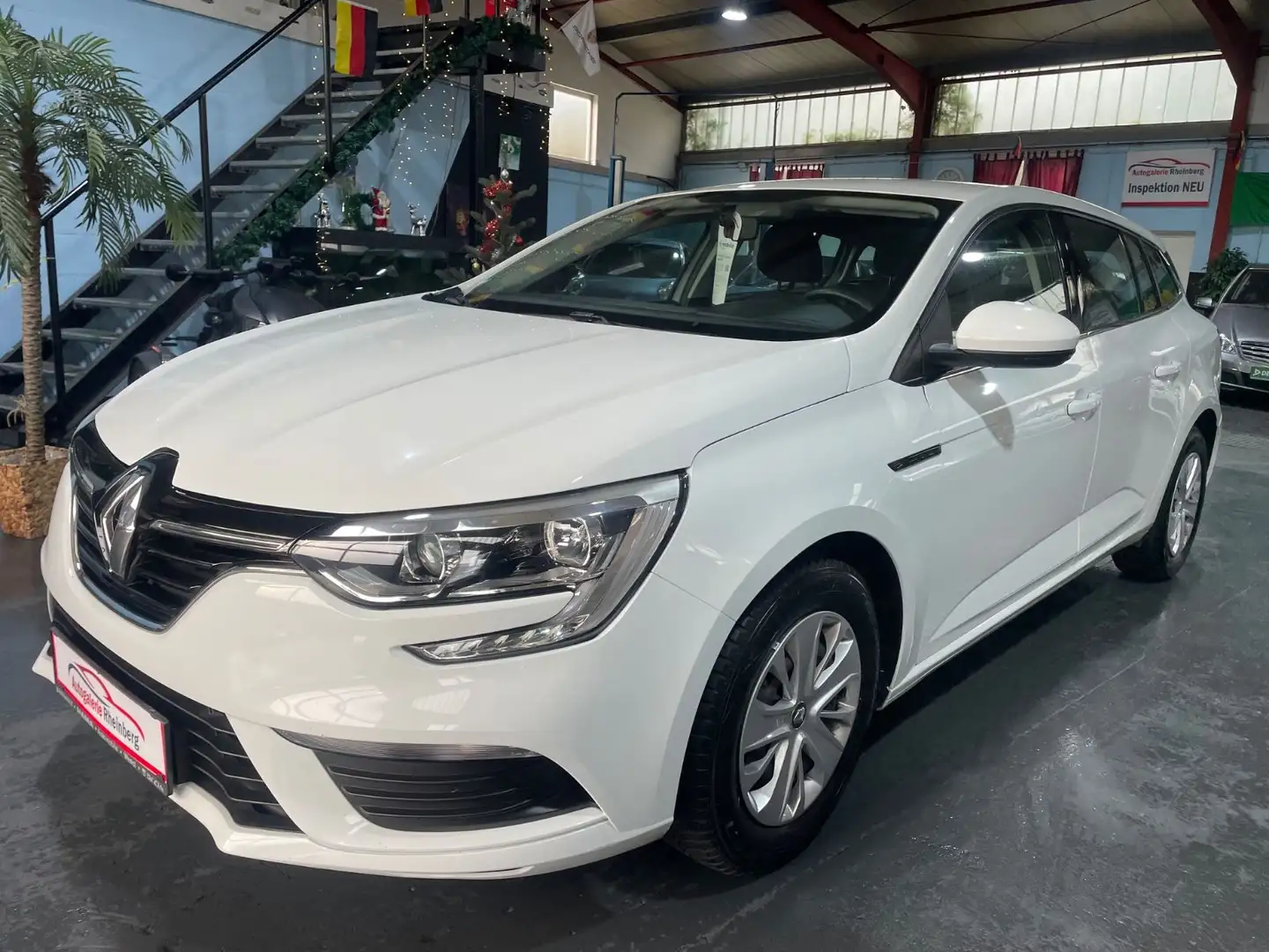 Renault Megane *KLIMA*1.HAND*EINPARKHILFE*EURO6*TÜV NEU Weiß - 1