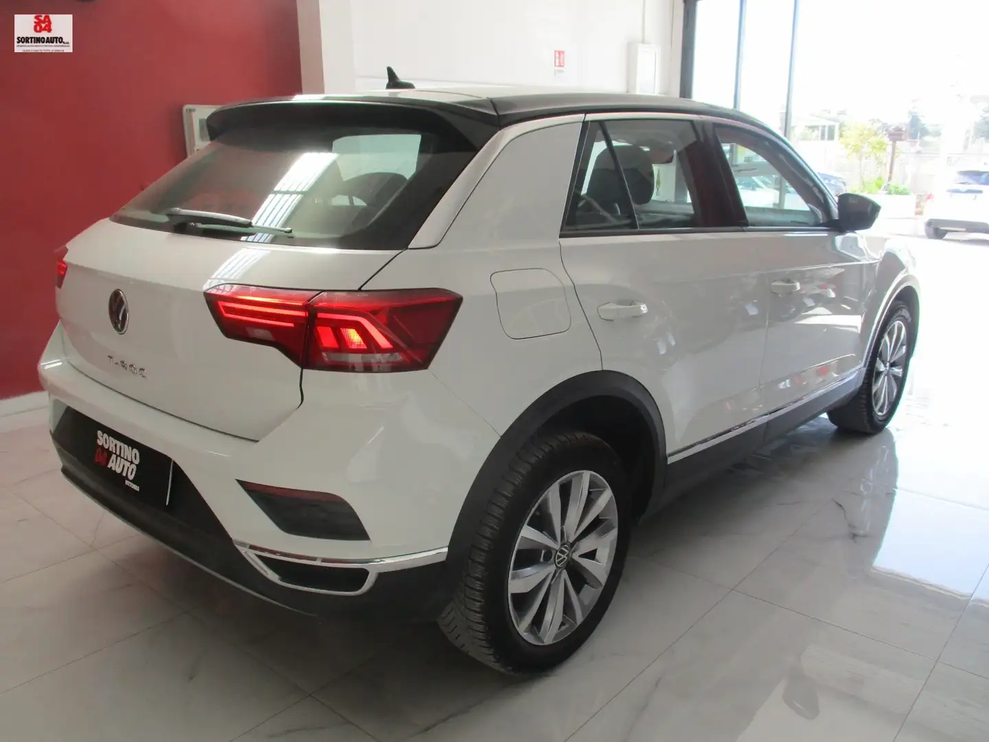 Volkswagen T-Roc T-Roc 1.0 tsi Style 110cv-5/2021 KM80000 Blanco - 2