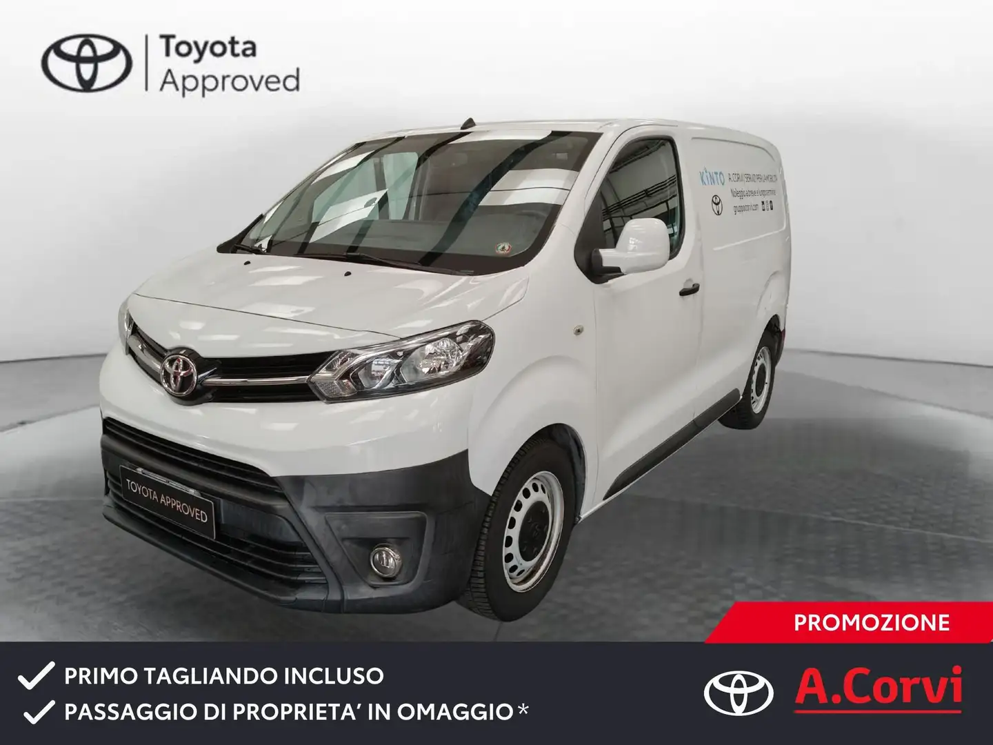 Toyota Proace Proace 1.6D 115CV S&S PC-TN Furgone Compact 4p.10 Wit - 1