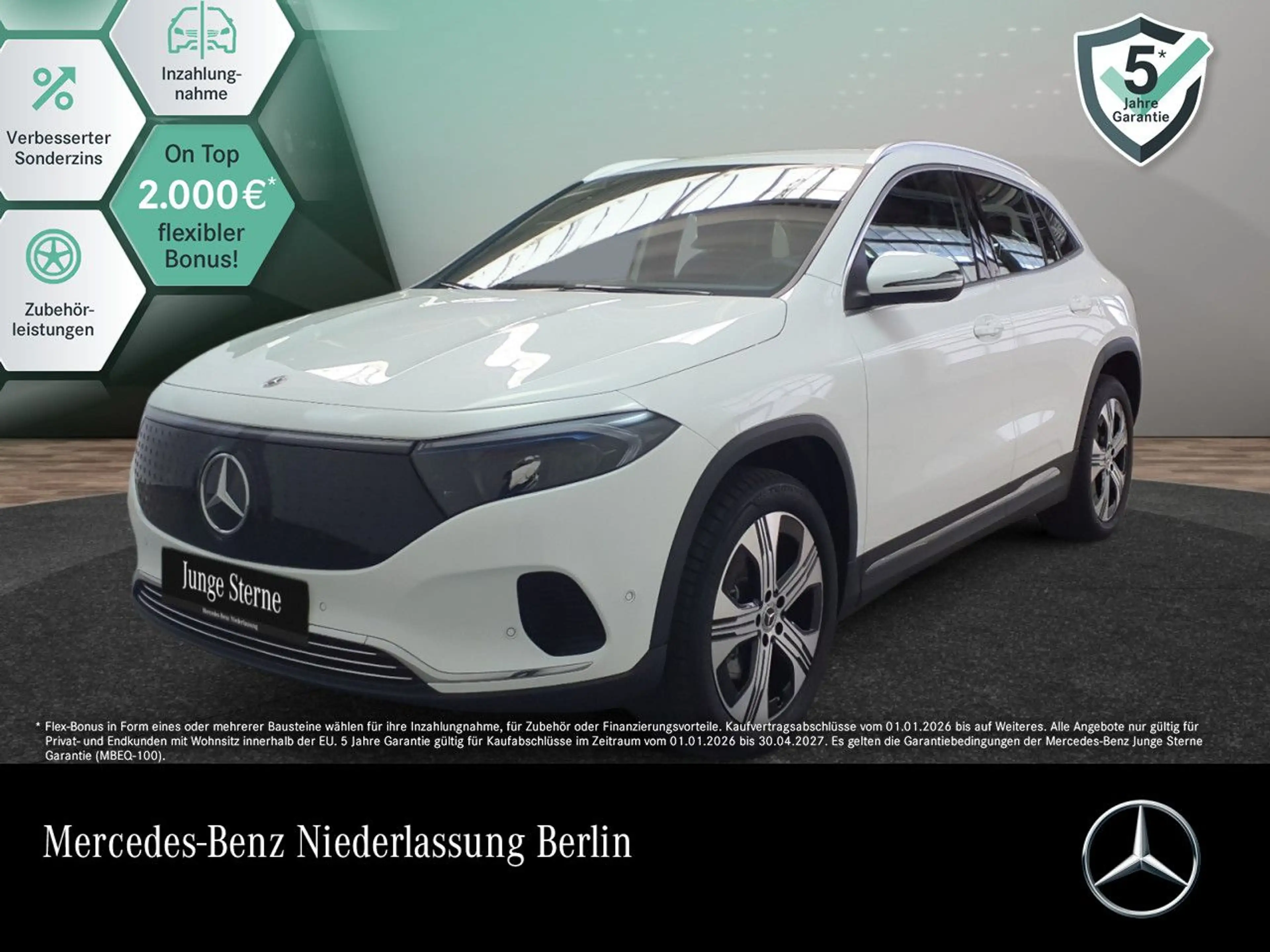 Mercedes-Benz EQA 300 4M PROG+ADVANCED+AHK+KAMERA+SPUR