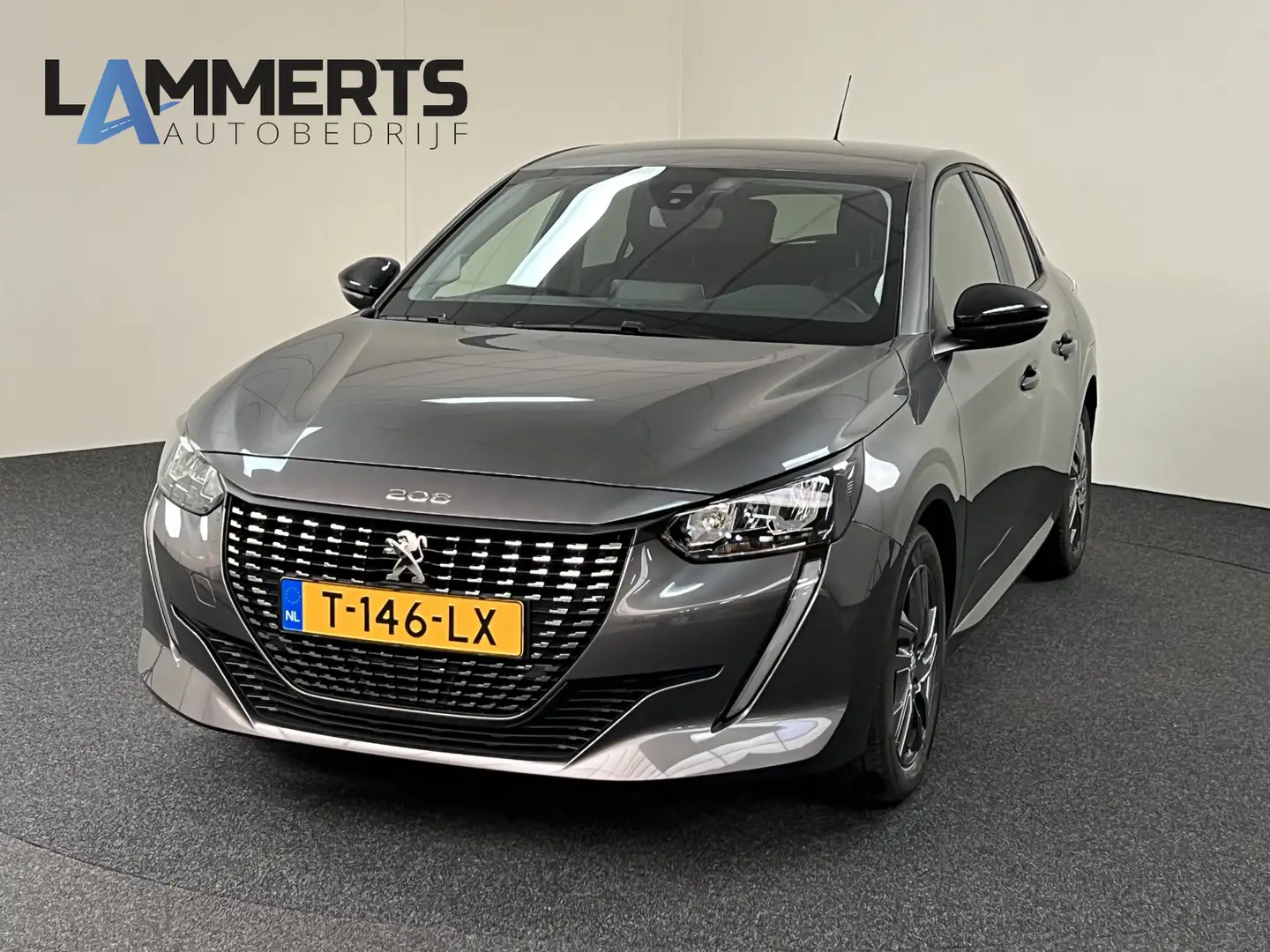 Peugeot 208 1.2 PureTech Active Pack Airco, Cr. Control, Apple Grijs - 1