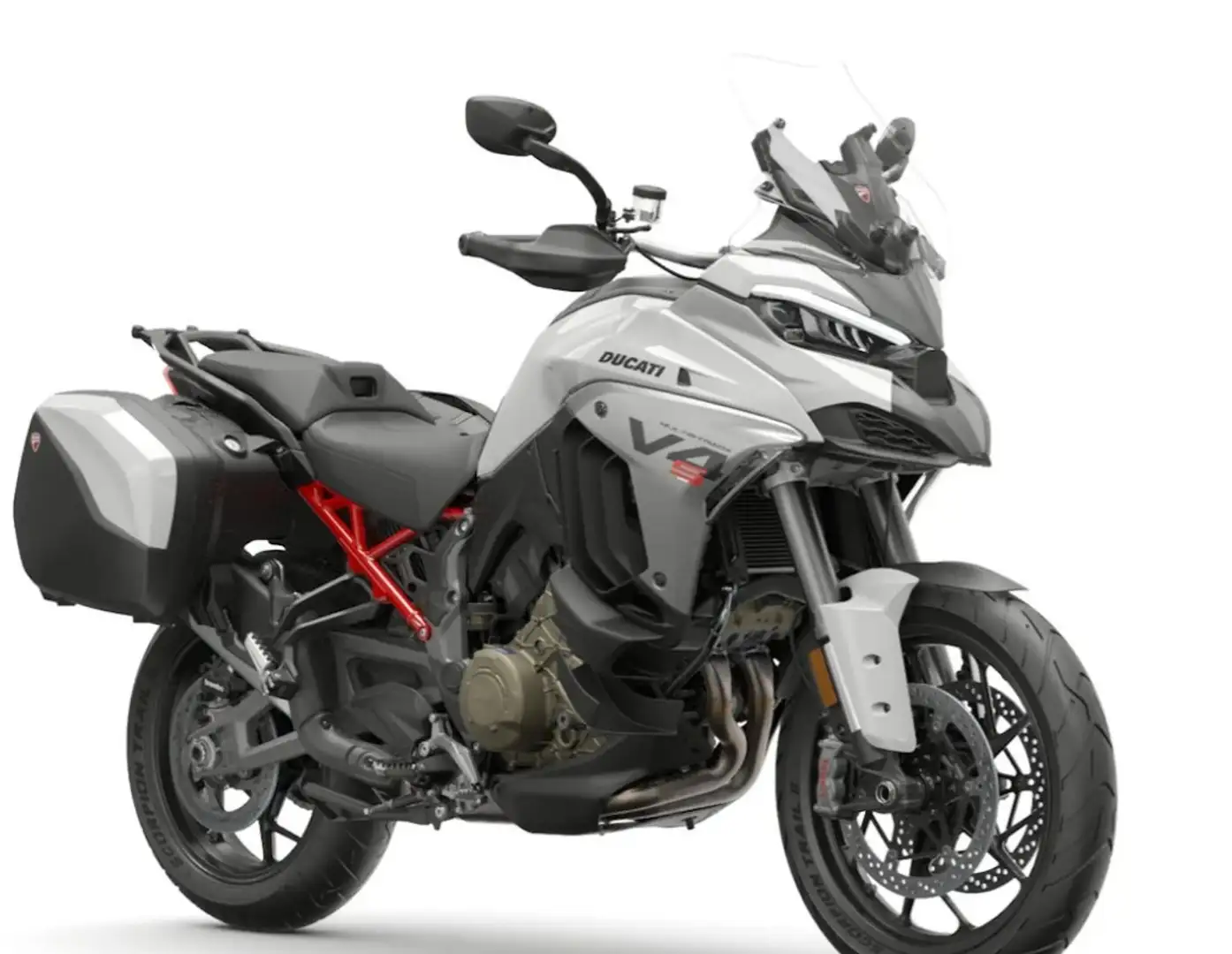Ducati Multistrada V4 S Travel Radar Fehér - 1