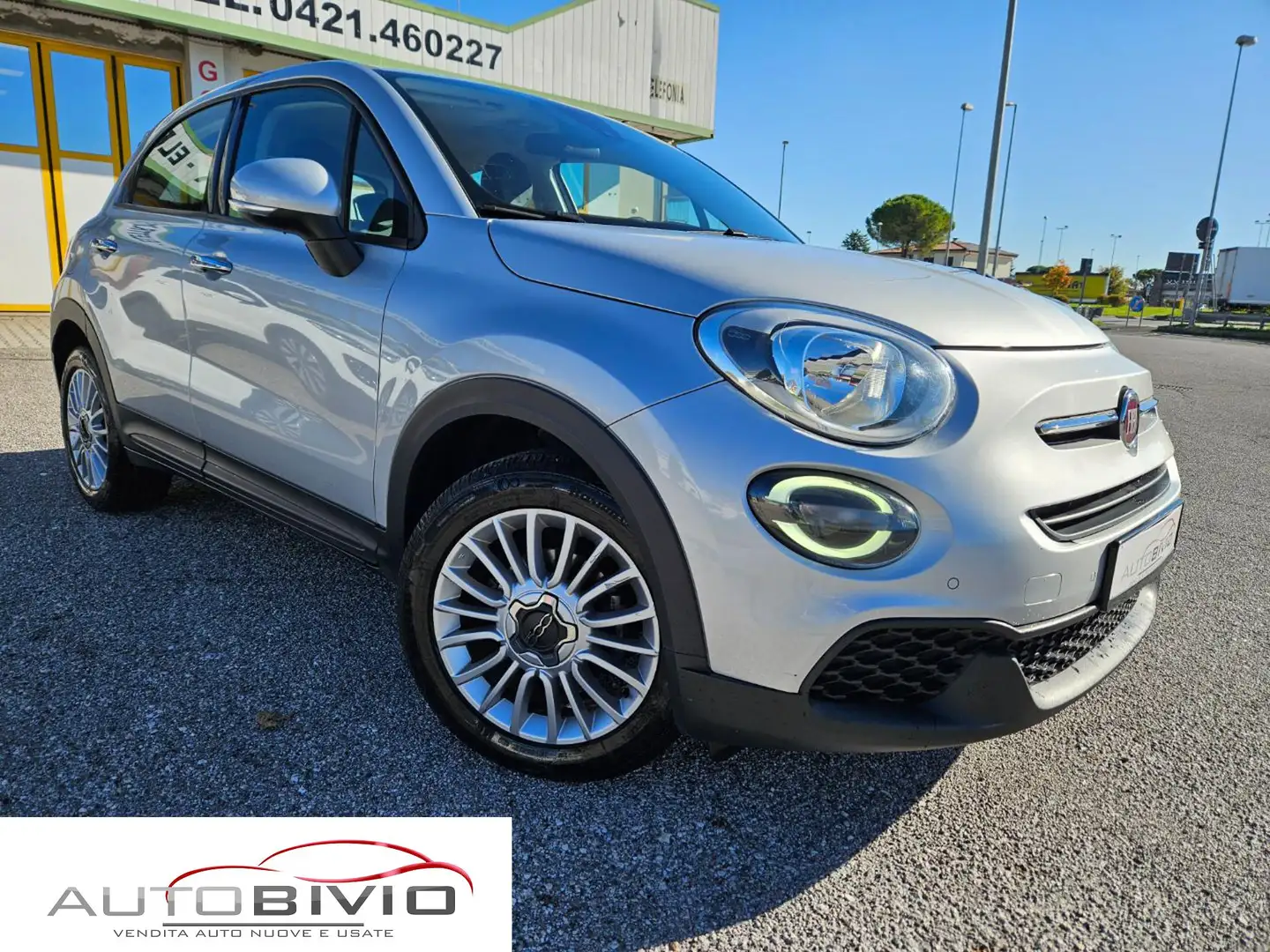 Fiat 500X 1.0 T3 120 CV Lounge Zilver - 1