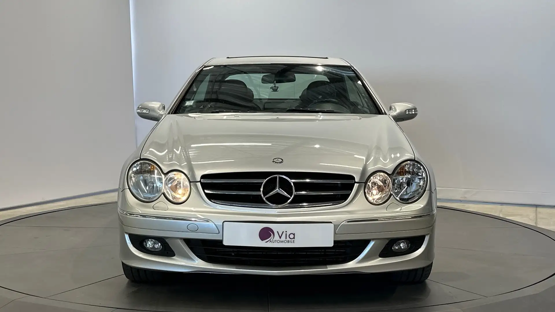 Mercedes-Benz CLK 220 CDI Avantgarde A Toit ouvrant Origine France Gris - 2