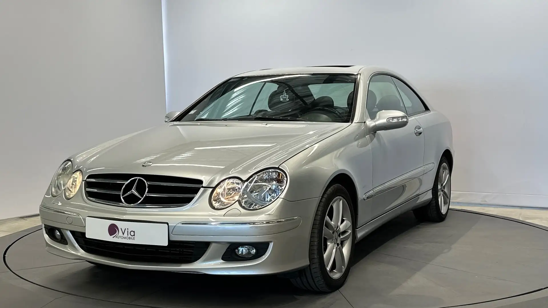Mercedes-Benz CLK 220 CDI Avantgarde A Toit ouvrant Origine France Gris - 1