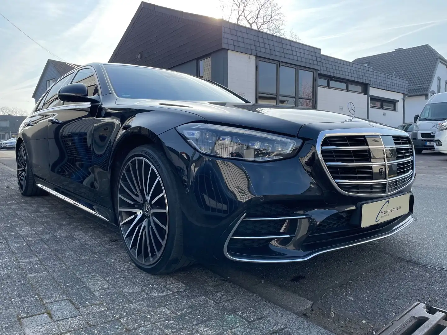 Mercedes-Benz S 400 d 4Matic AMG Long Full |Chauffeur|HUD|TV| Schwarz - 2