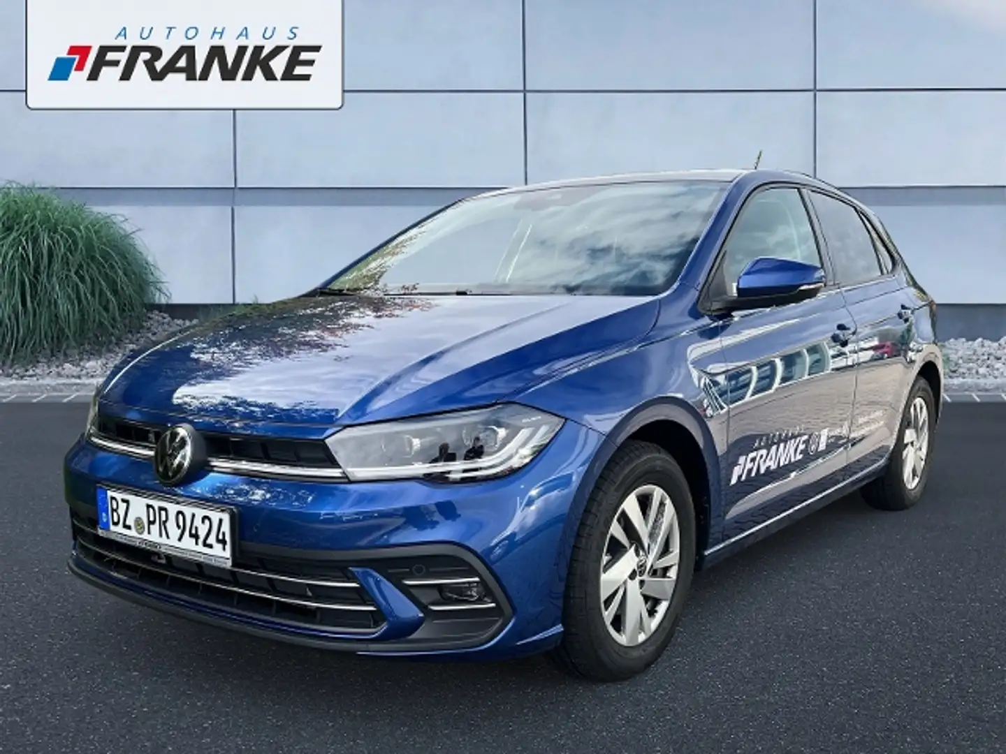 Volkswagen Polo Style 1.0 TSI,DSG PanoDach,Kamera,AHK Blau - 2