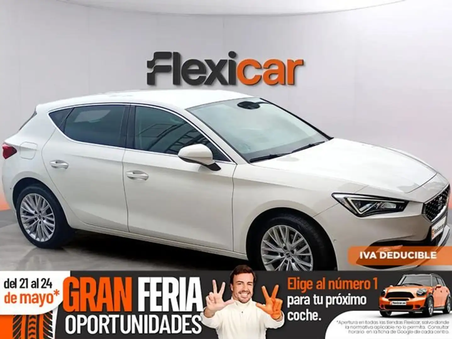 SEAT Leon 2.0TDI CR S&S Xcellence DSG-7 150 Blanco - 1