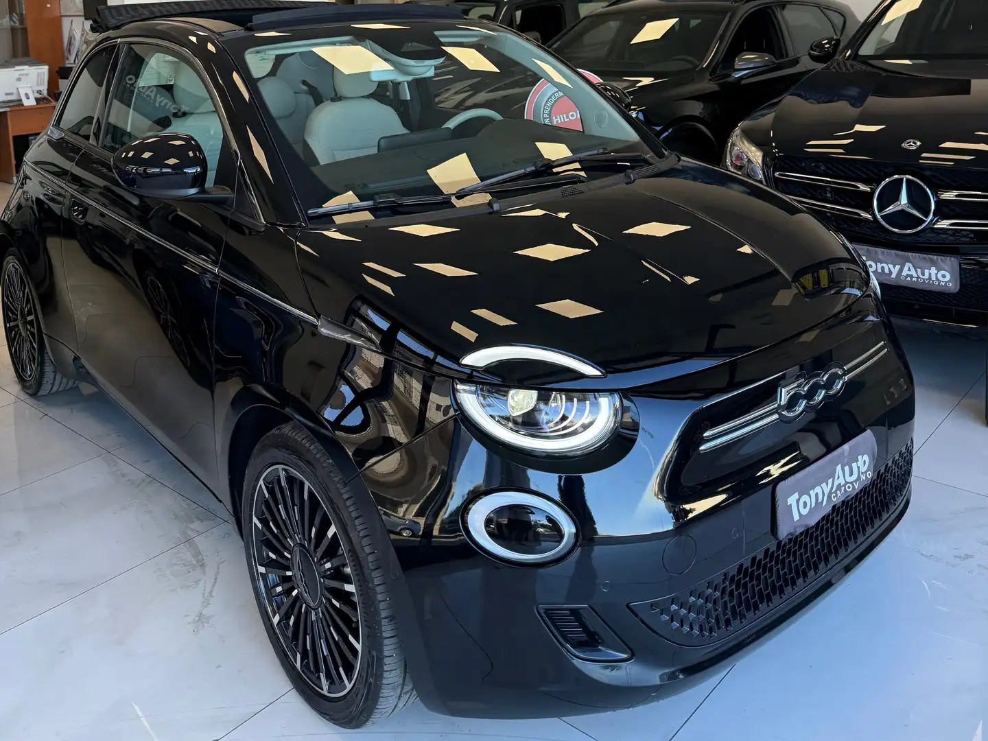 Fiat 500e Cabrio 42 kWh La Prima EDIZIONE LIMITATA Noir - 2