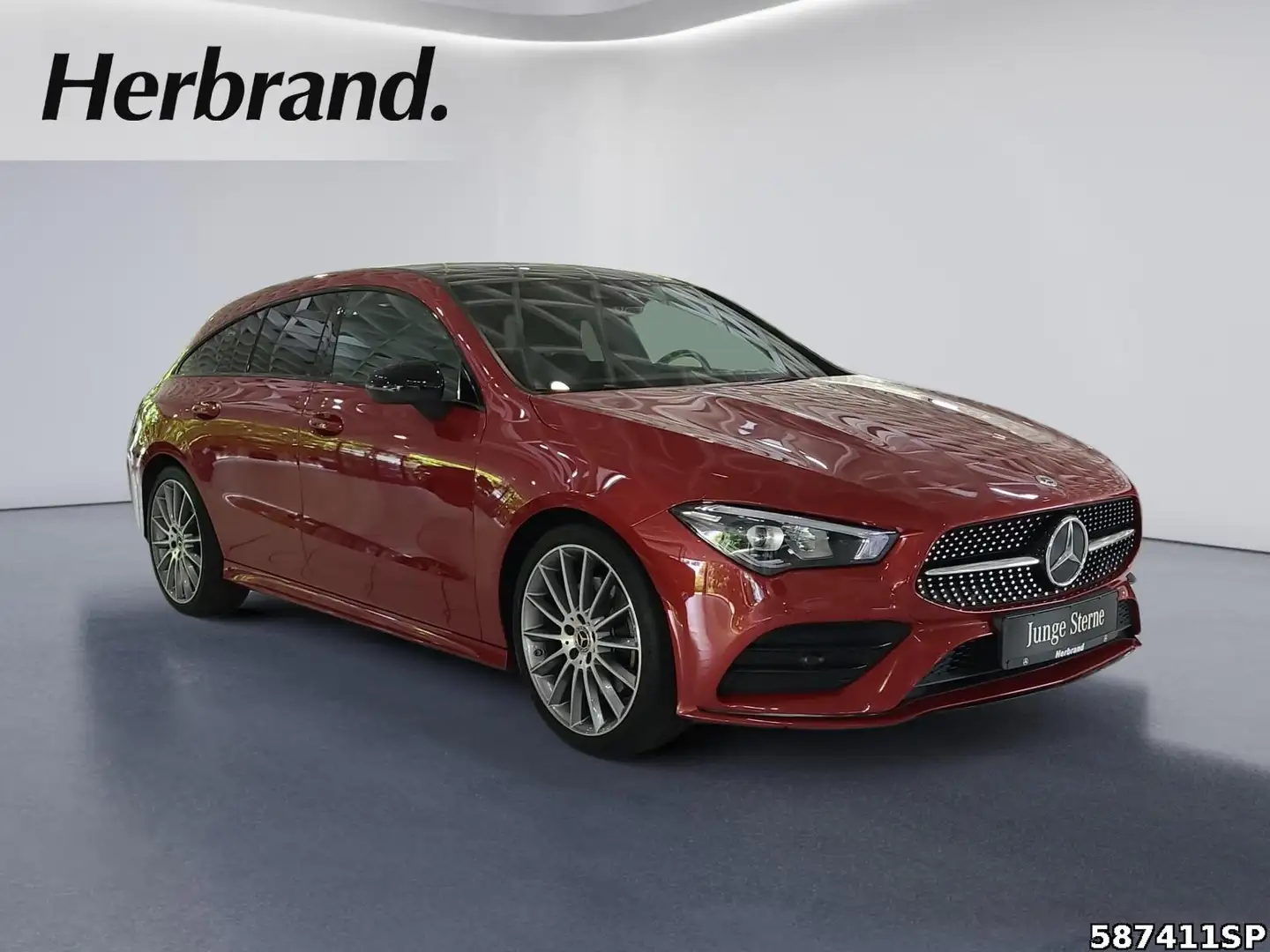 Mercedes-Benz CLA 200 AMG NIGHT PANORAMA KAMER Rosso - 2