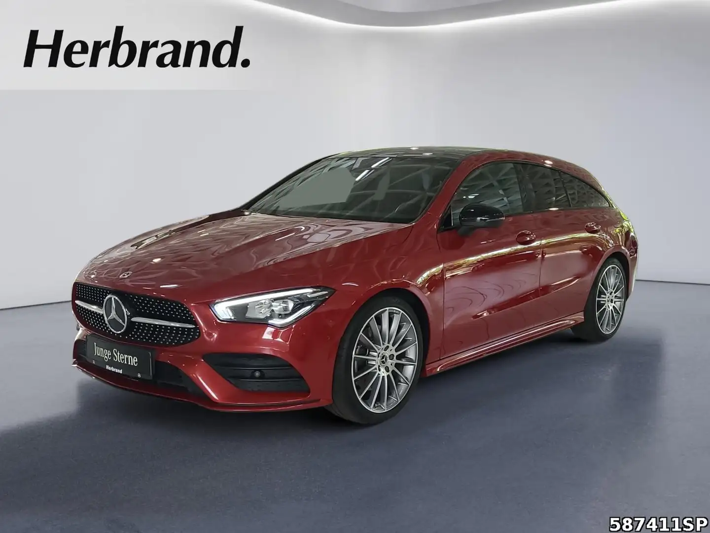 Mercedes-Benz CLA 200 AMG NIGHT PANORAMA KAMER Rouge - 1