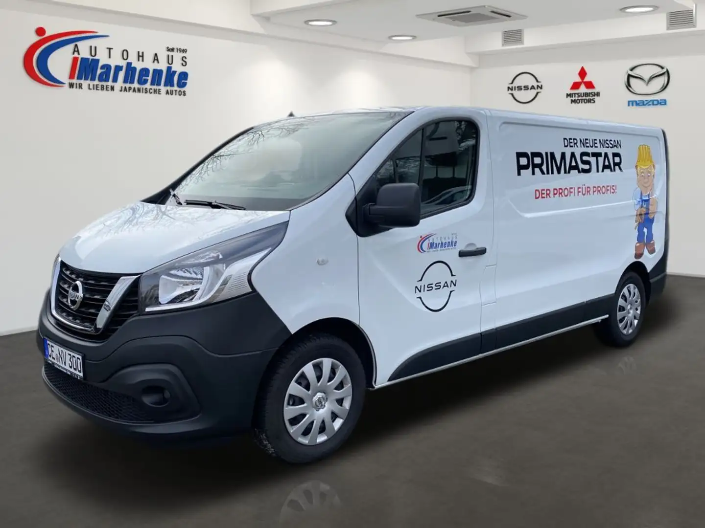 Nissan Primastar L2H1 3,0 dCi 130 N-Connecta Weiß - 1