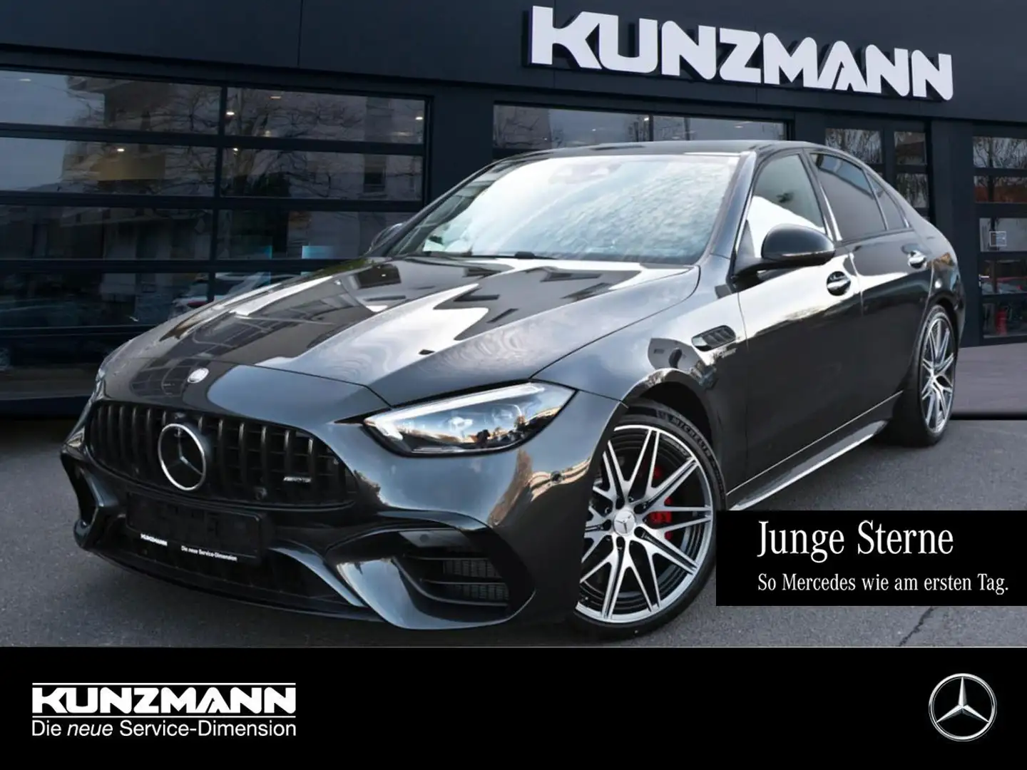 Mercedes-Benz C 63 AMG S E PERFORMANCE AMG Night Distronic AHK Grau - 1