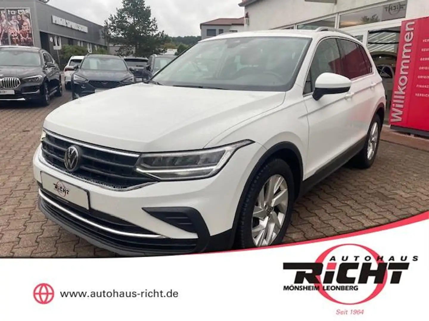 Volkswagen Tiguan 1.5TSI Move Navi Kamera El. Heck LHZ Weiß - 1