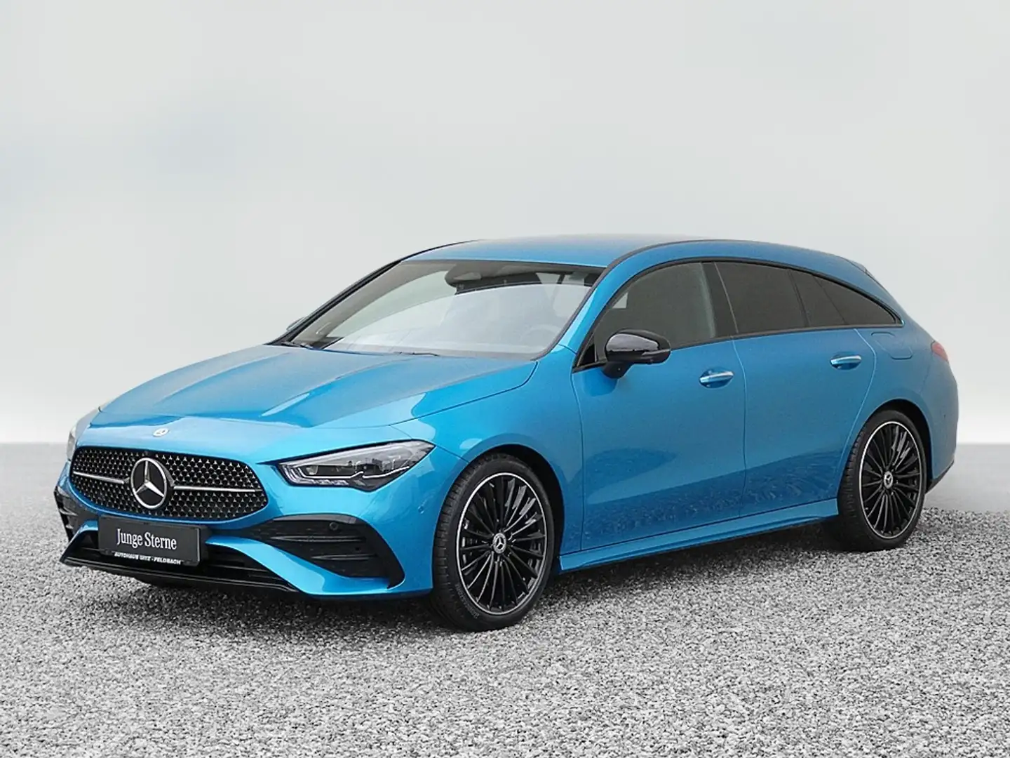 Mercedes-Benz CLA 200 d SB +AMG+Premium+Night+AHK+LED Blau - 2