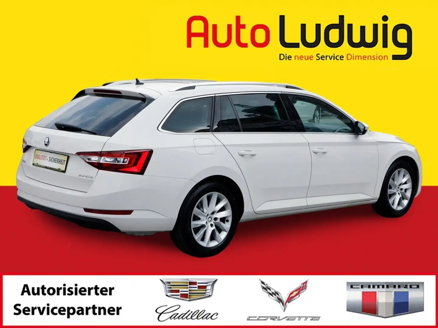 Skoda Superb 1,5 TSI ACT Style*NAVI*XENON*PDC*PANORAMA*TEMPO Weiß - 2