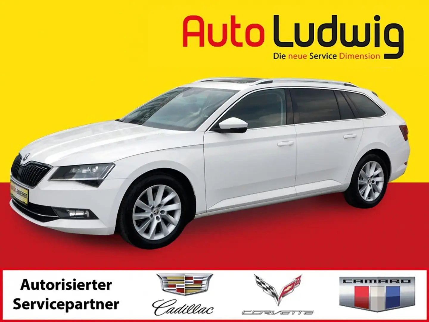 Skoda Superb 1,5 TSI ACT Style*NAVI*XENON*PDC*PANORAMA*TEMPO Weiß - 1