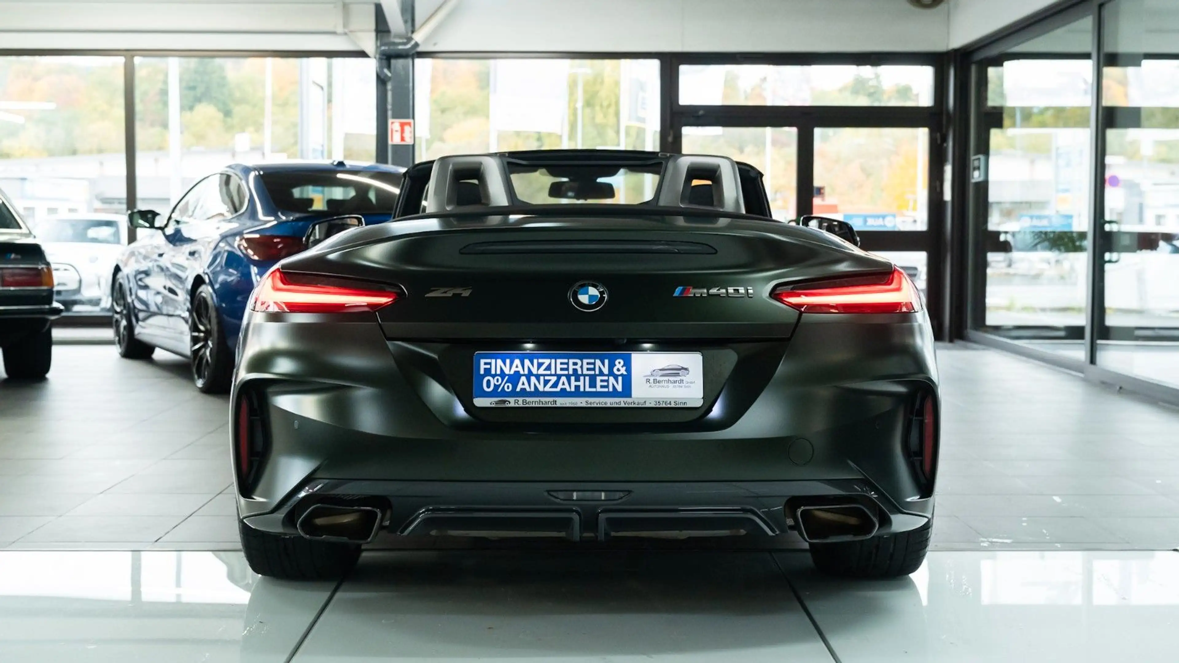 BMW Z4 M40i IndivFrznGreen RFK HiFi LCPro AdapFW uvm — photo 13