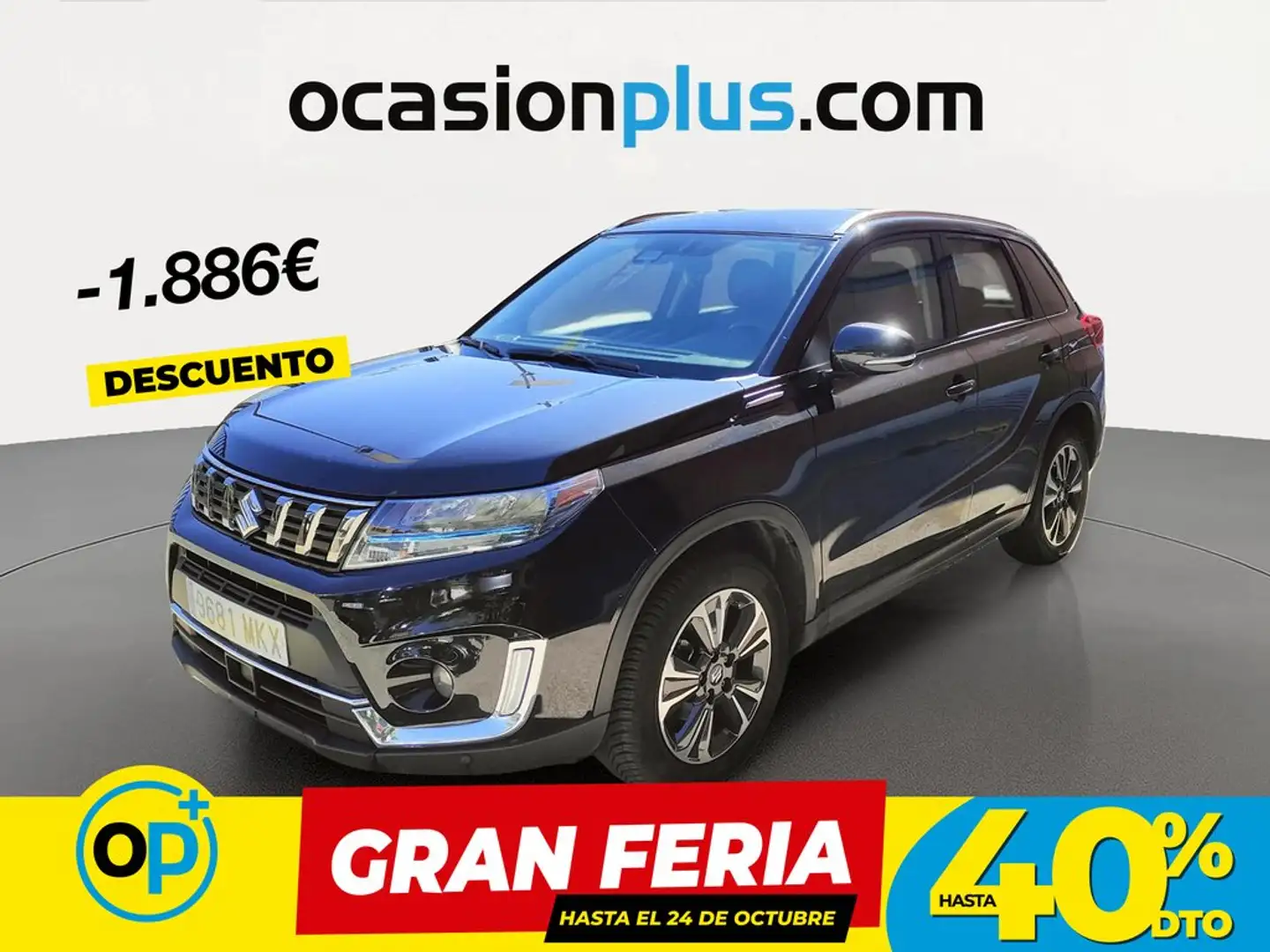 Suzuki Vitara 1.4T GLX Mild Hybrid Negro - 1