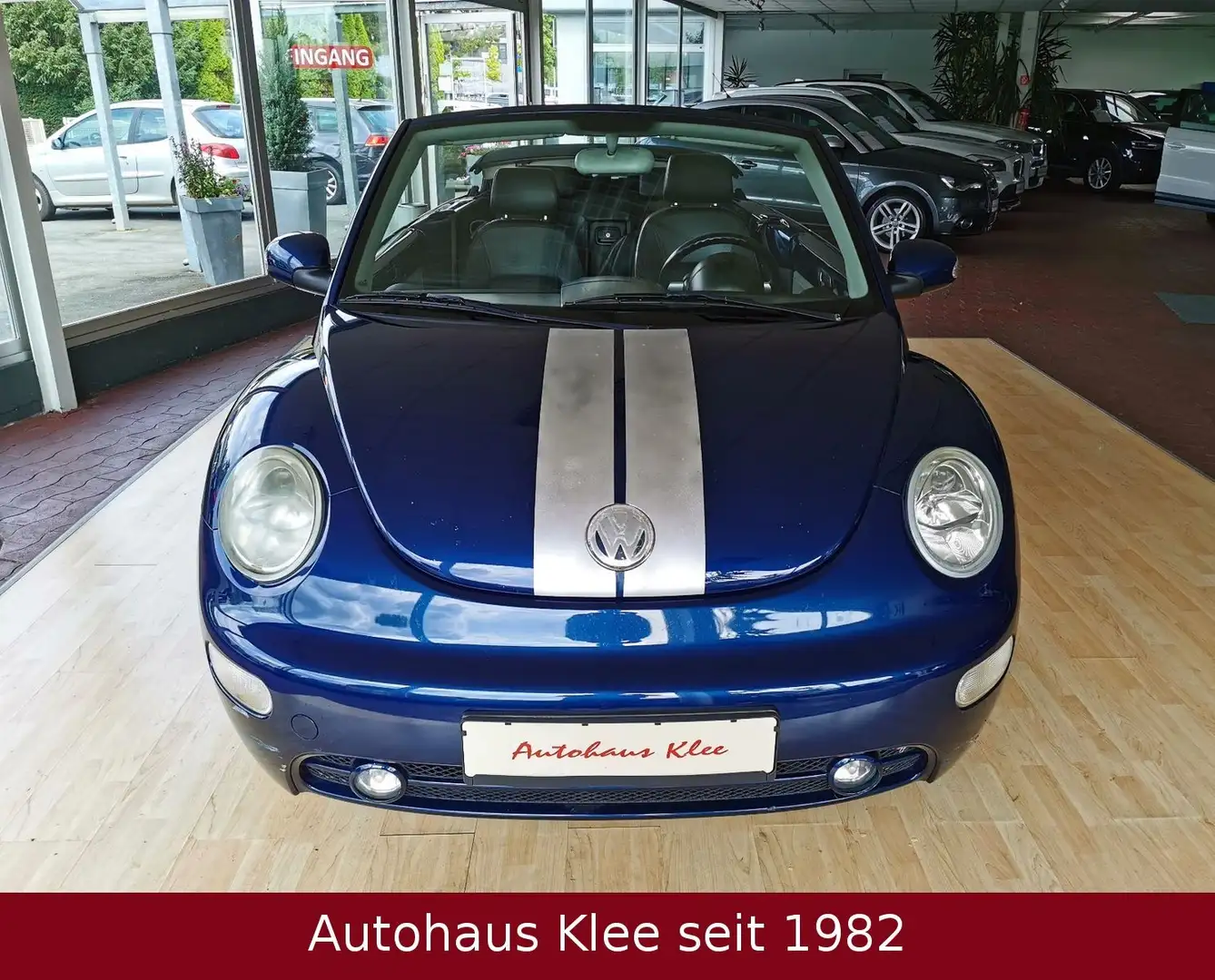Volkswagen New Beetle Cabriolet 1.9 TDI *LEDER*LM*TÜV neu* Blau - 2