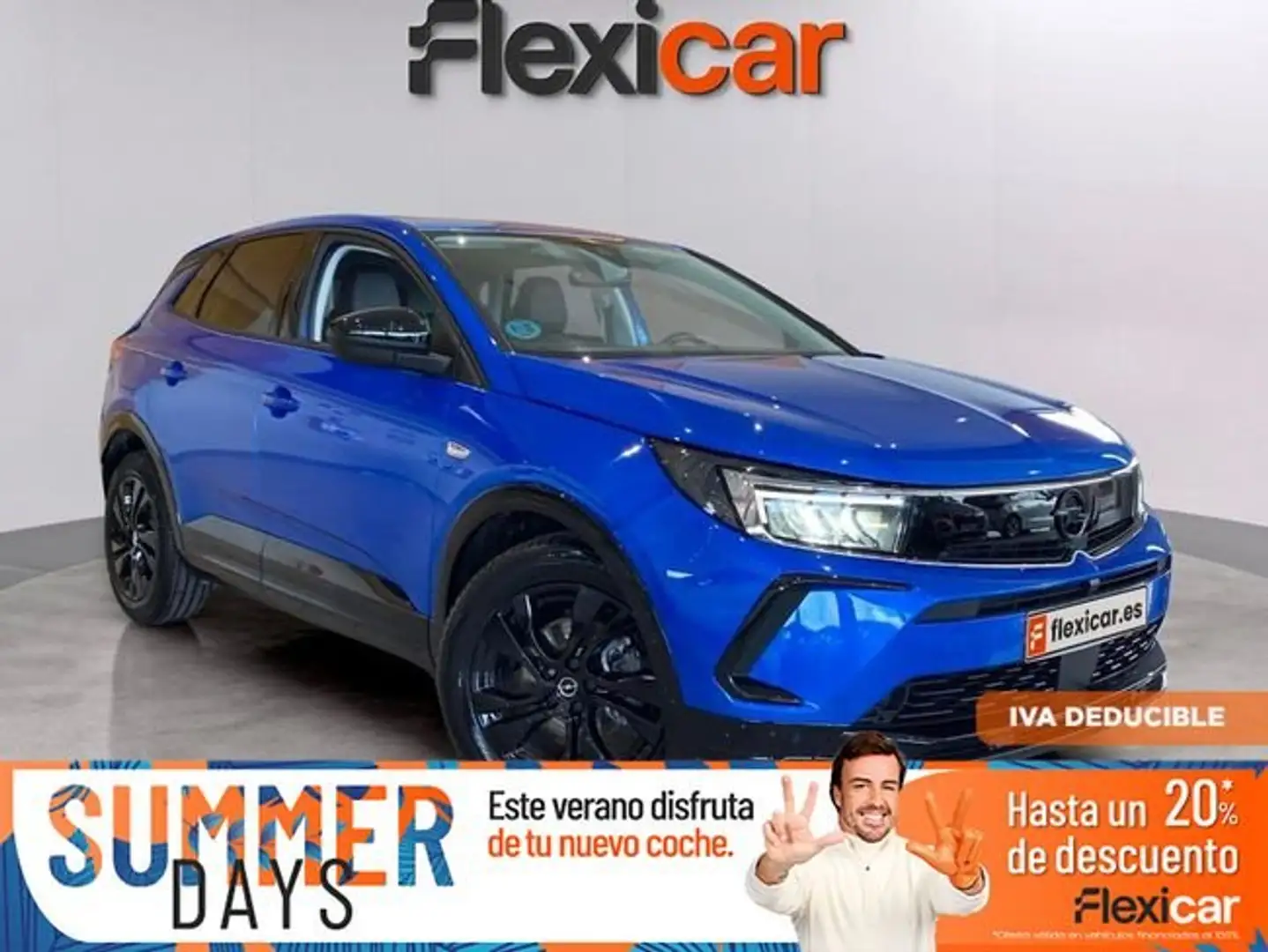 Opel Grandland 1.2+Turbo+Design+%26+Tech Azul - 1