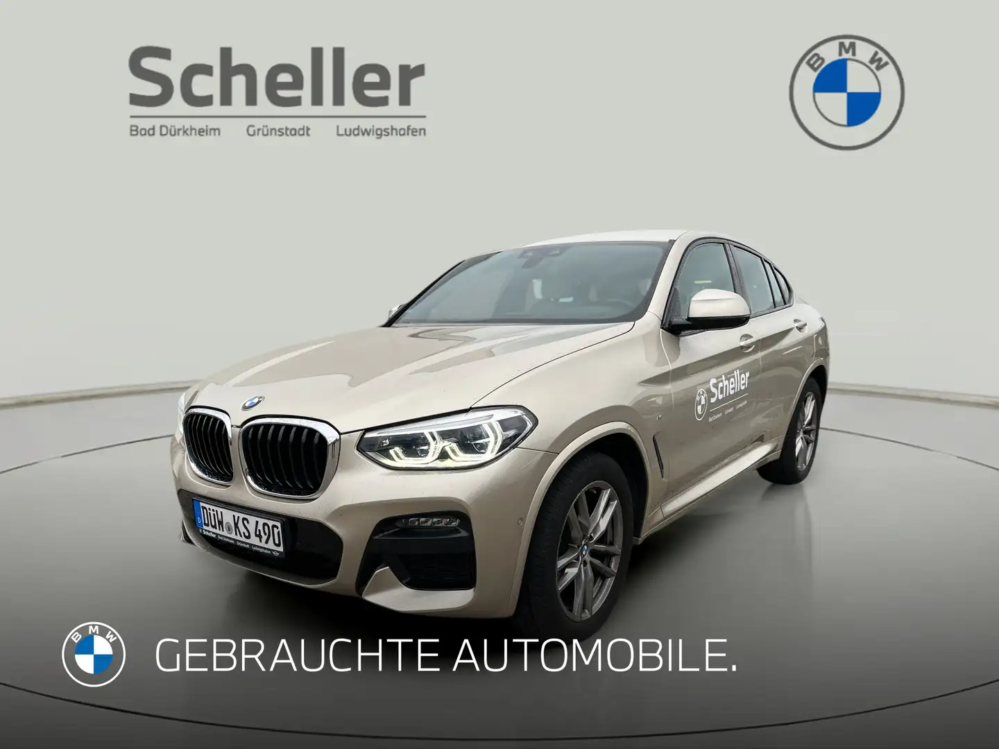 BMW X4 xDrive20i A M Sport Head-Up DAB LED RFK Shz Beige - 1