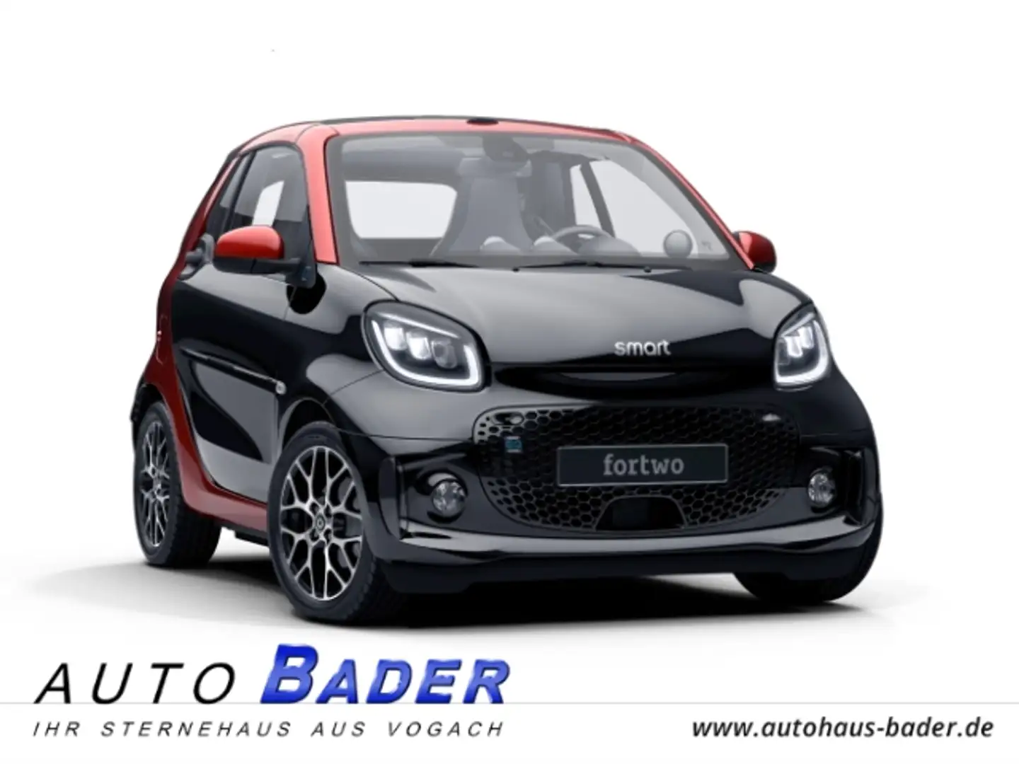 smart forTwo EQ Cabrio Pulse Exclusive 22kW JBL Carbon Negro - 1